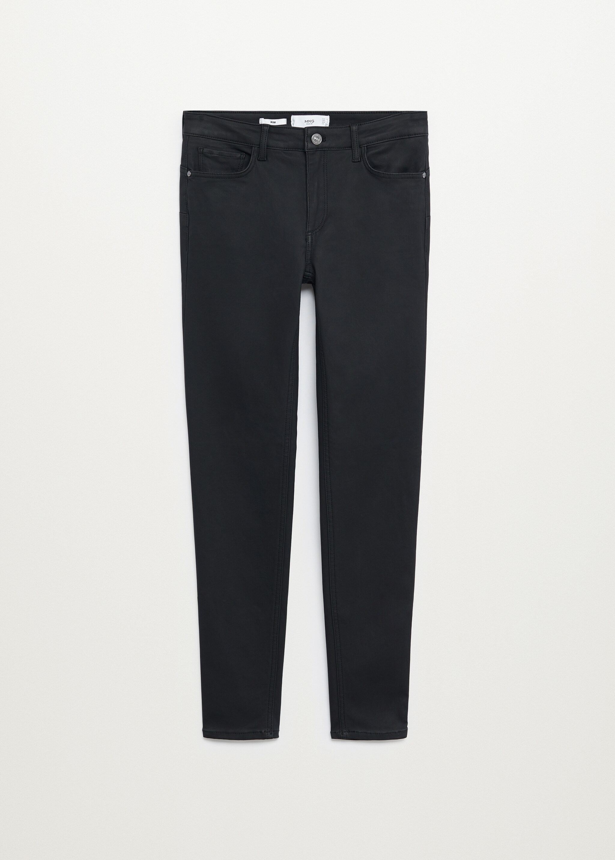 Kim skinny push-up jeans hlače s premazom - Artikl bez modela