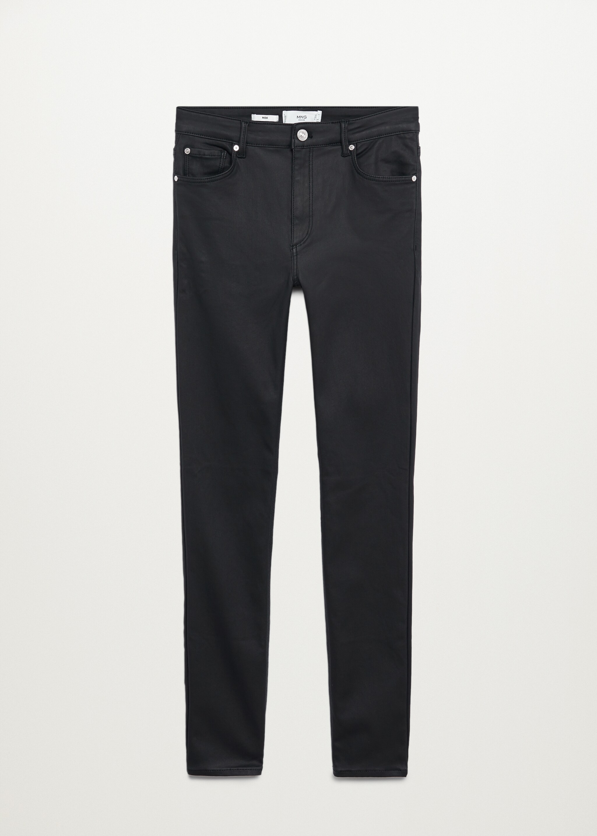 Jeans skinny tiro alto Noa encerado - Artículo sin modelo