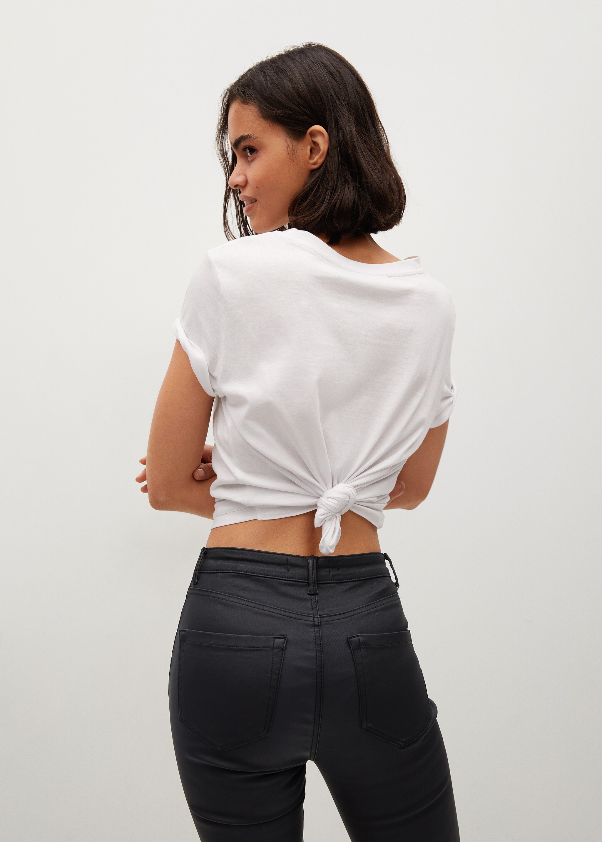 Jeans skinny tiro alto Noa encerado - Detalle del artículo 3