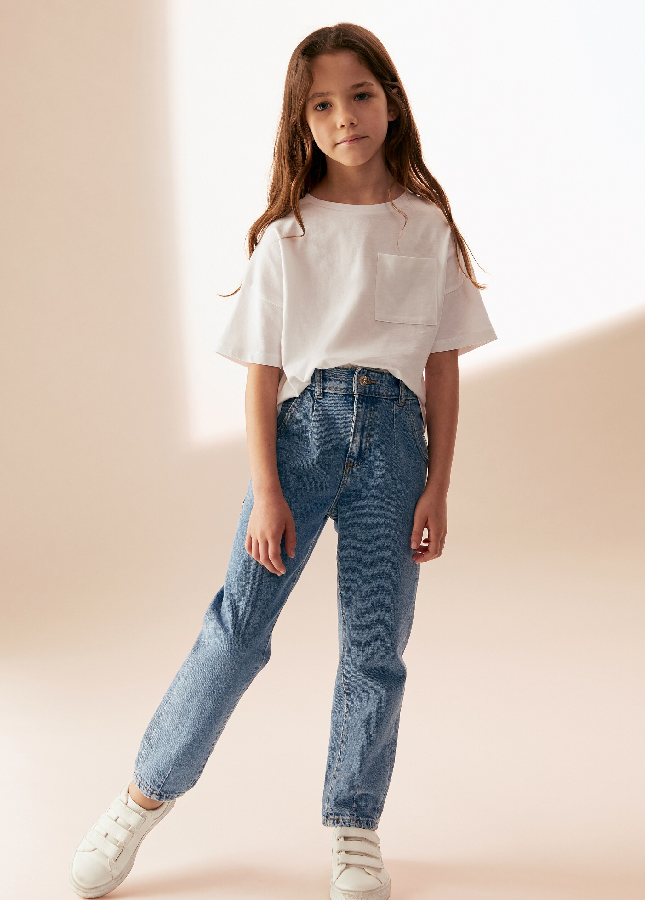 Jeans slouchy cintura elastica - Detalle del artículo 6