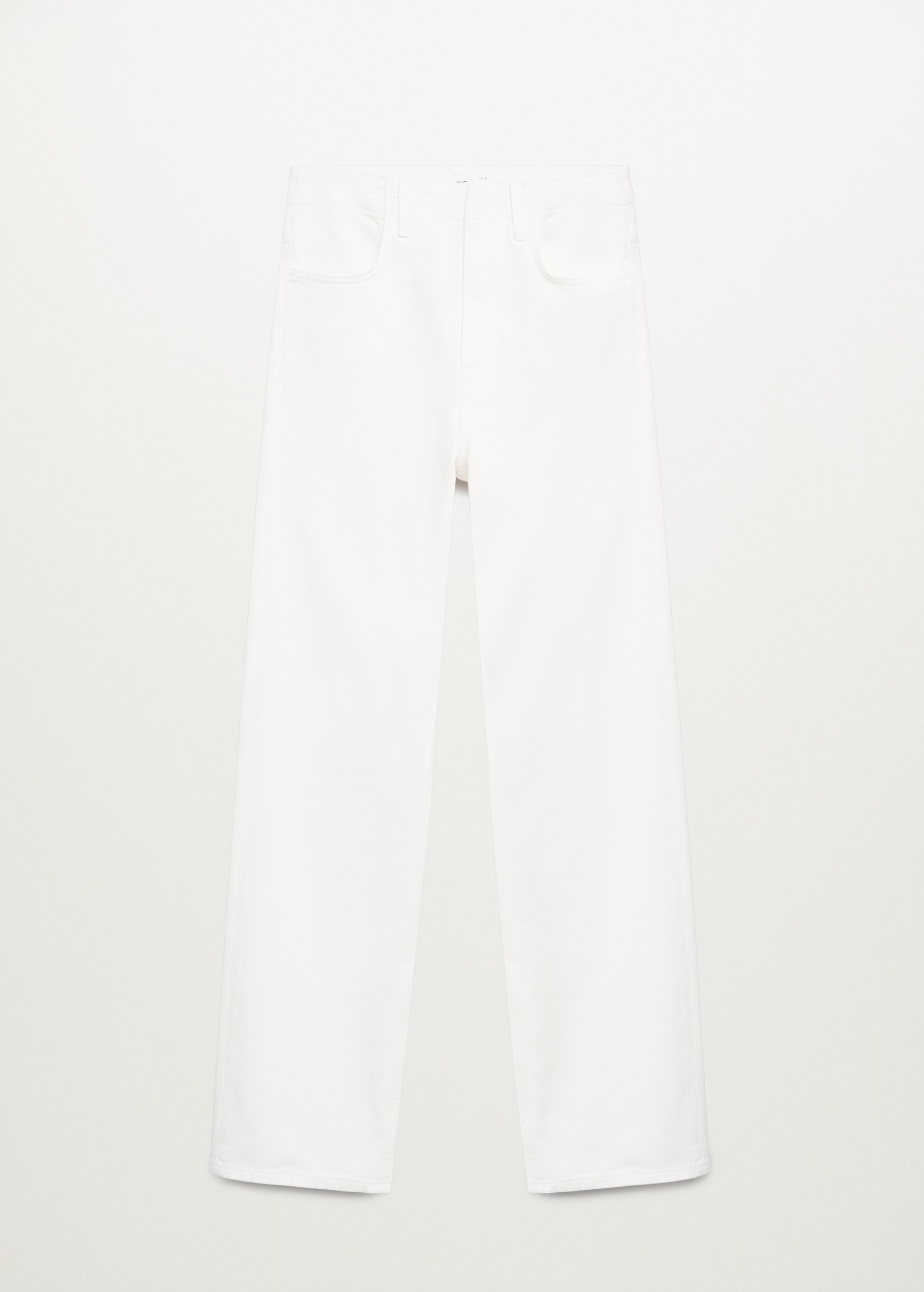 Jeans wideleg tiro alto - Artículo sin modelo
