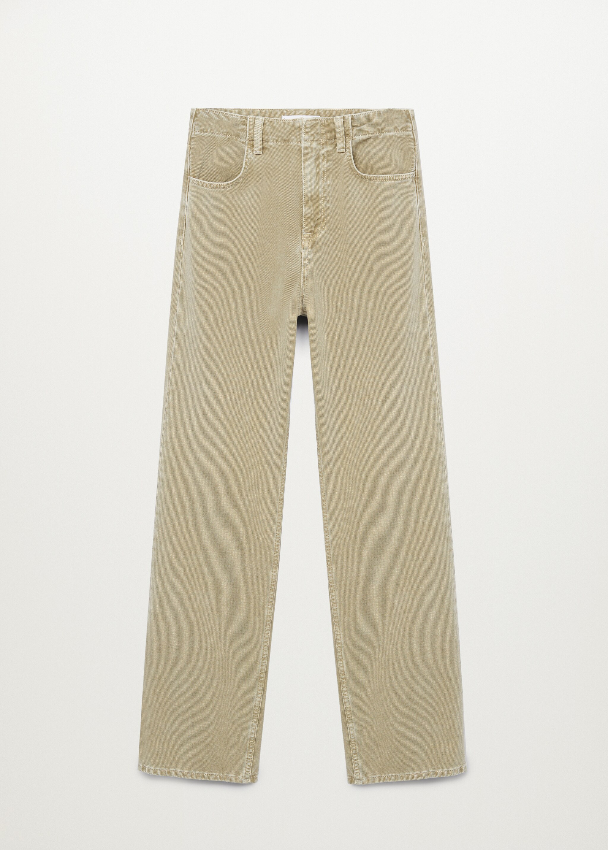 Jeans wideleg tiro alto - Artículo sin modelo