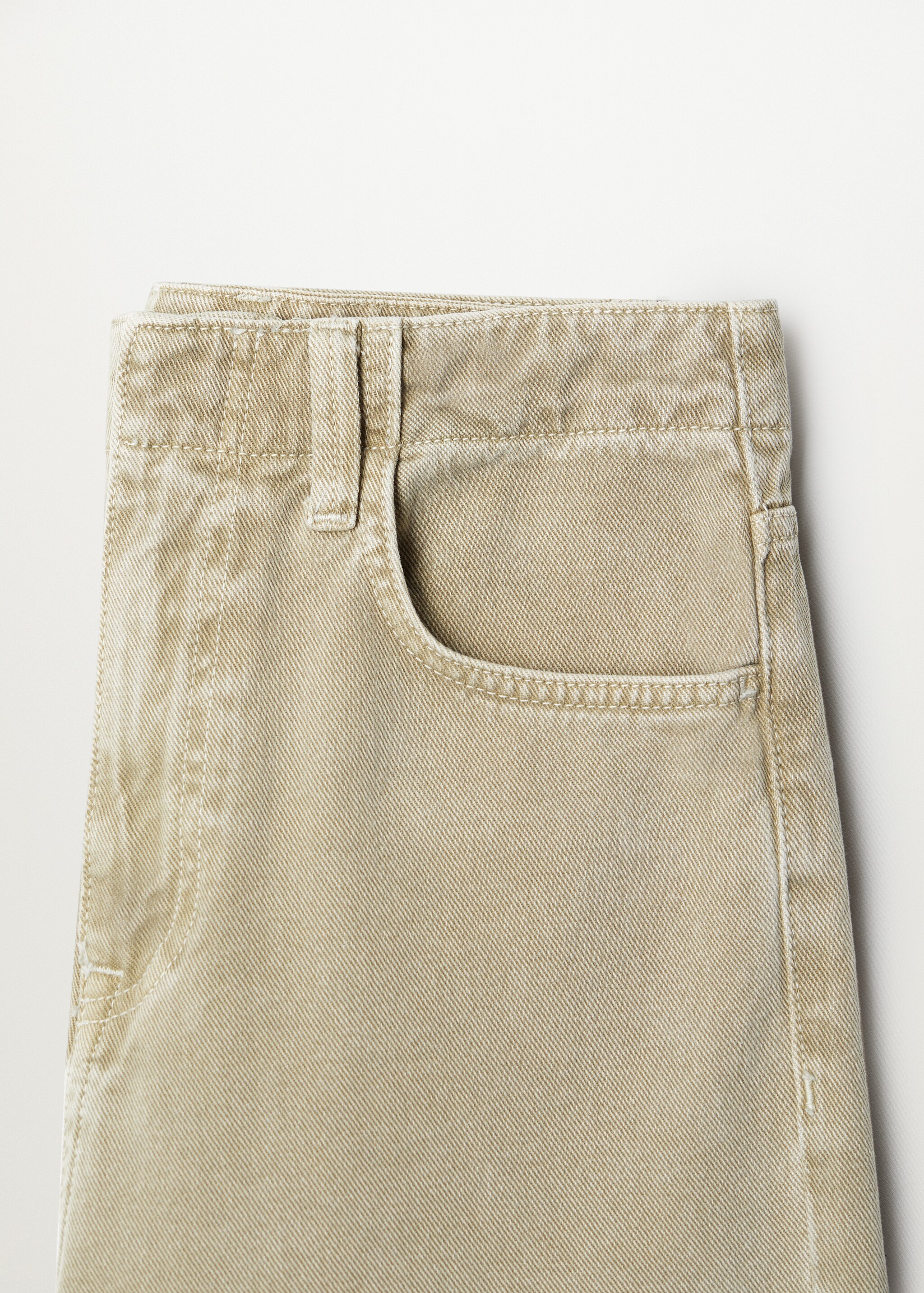 Jeans wideleg tiro alto - Detalle del artículo 8