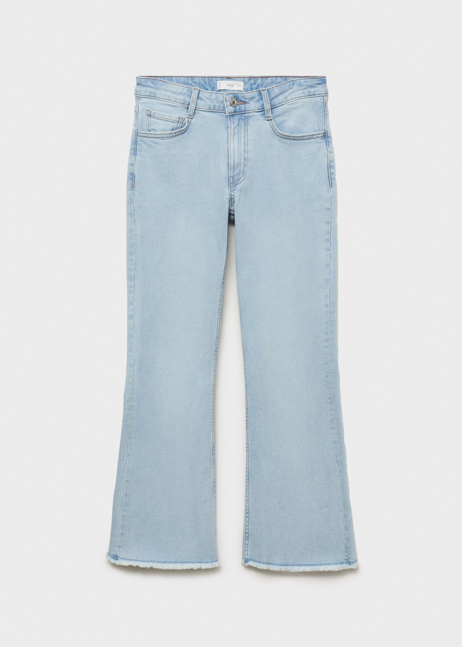 Crop flared jeans - Article without model