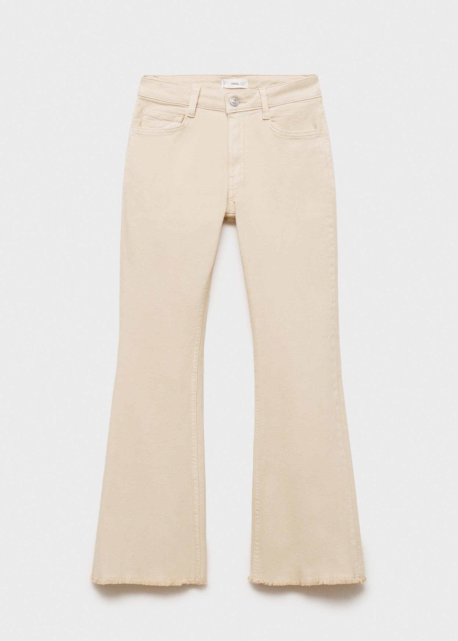 Crop flared jeans - Article without model