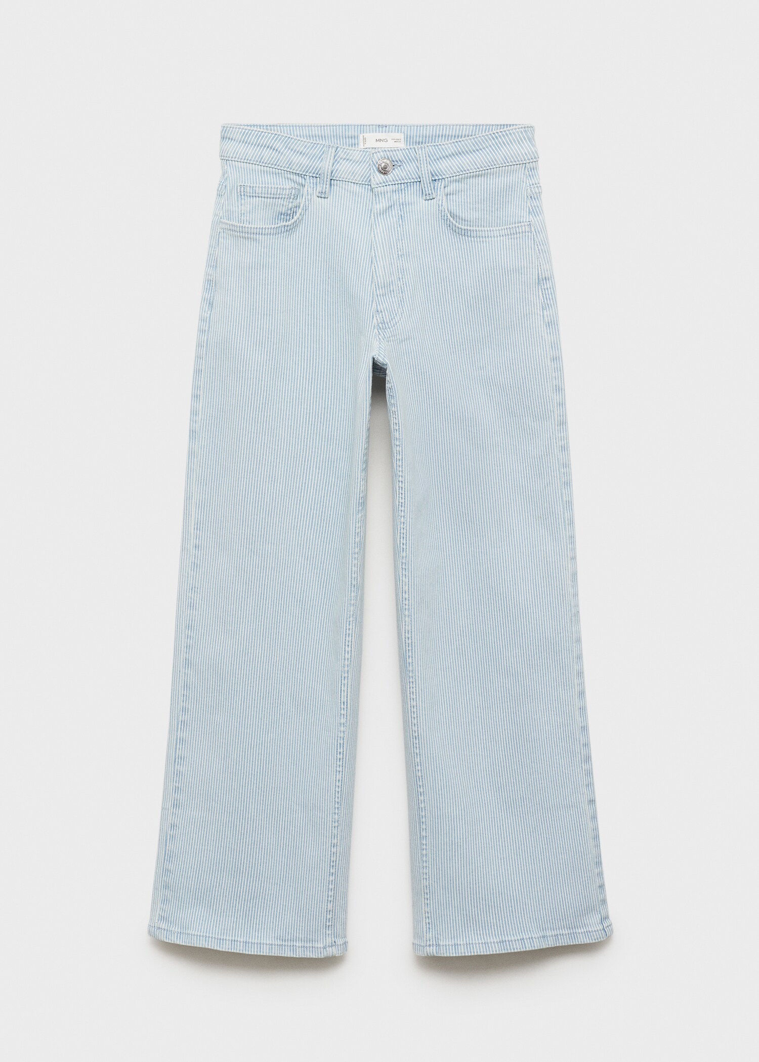 Gestreepte culotte jeans - Artikel zonder model