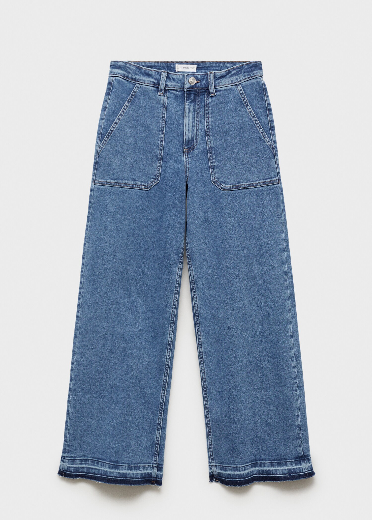 Jeans culotte bolsillos - Artículo sin modelo