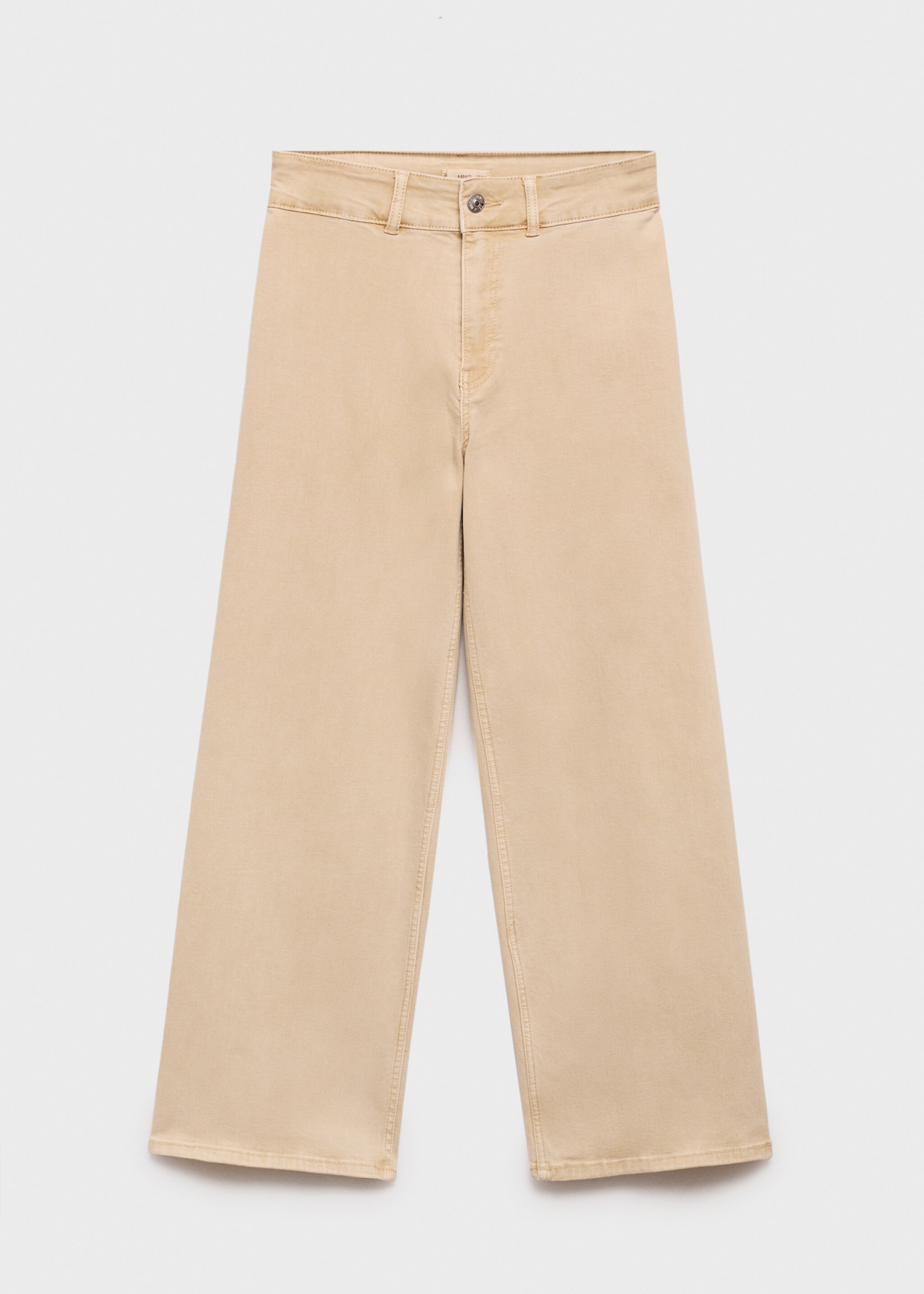 Jean wide leg - Article sans modèle, Beige. Ref: 87001078-00.