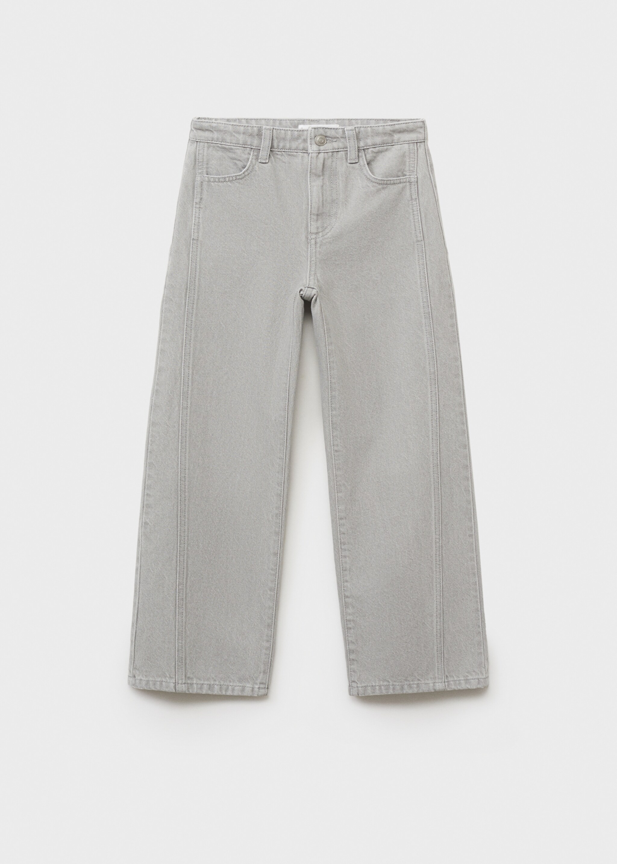 Decorative seam jeans - Article without model, Denim Grey. Ref: 87001095-00.