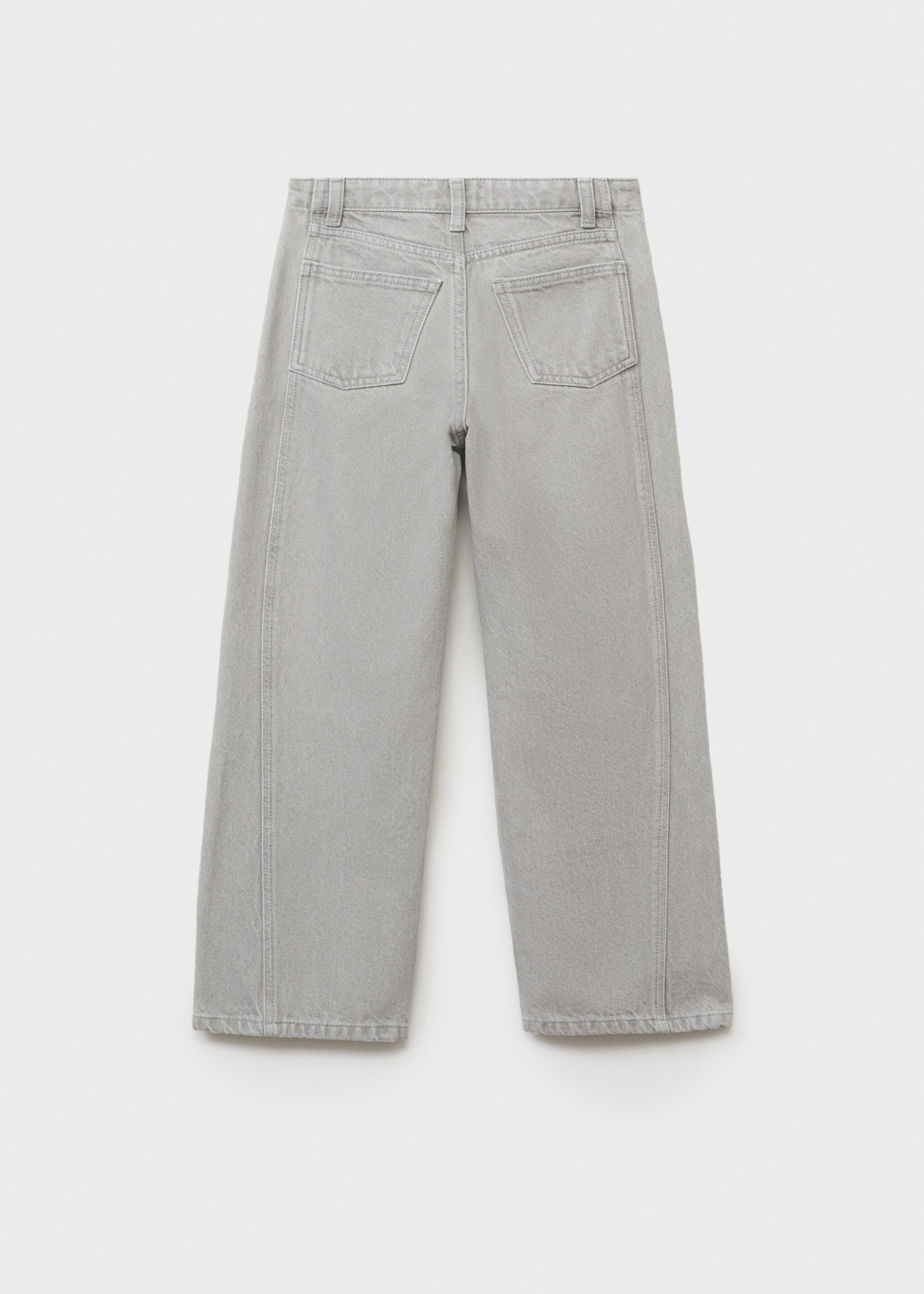 Decorative seam jeans - Reverse of the article, Denim Grey. Ref: 87001095-00.