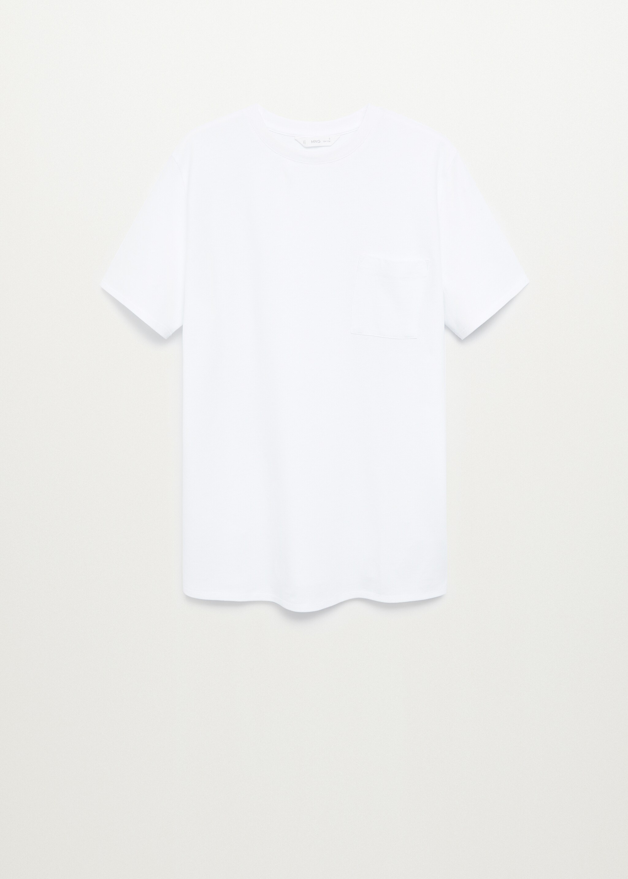 T-shirt piqué coton bio - Article sans modèle