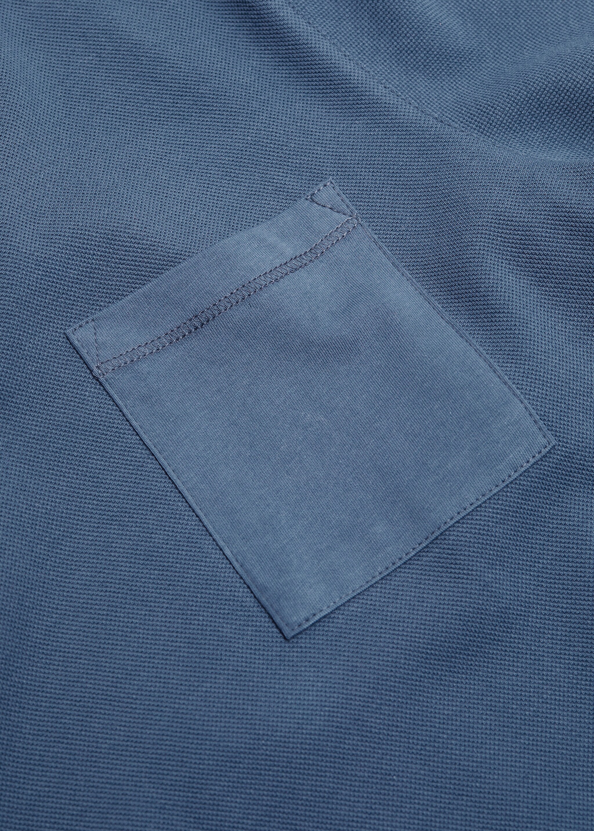 T-shirt piqué coton bio - Détail de l'article 8