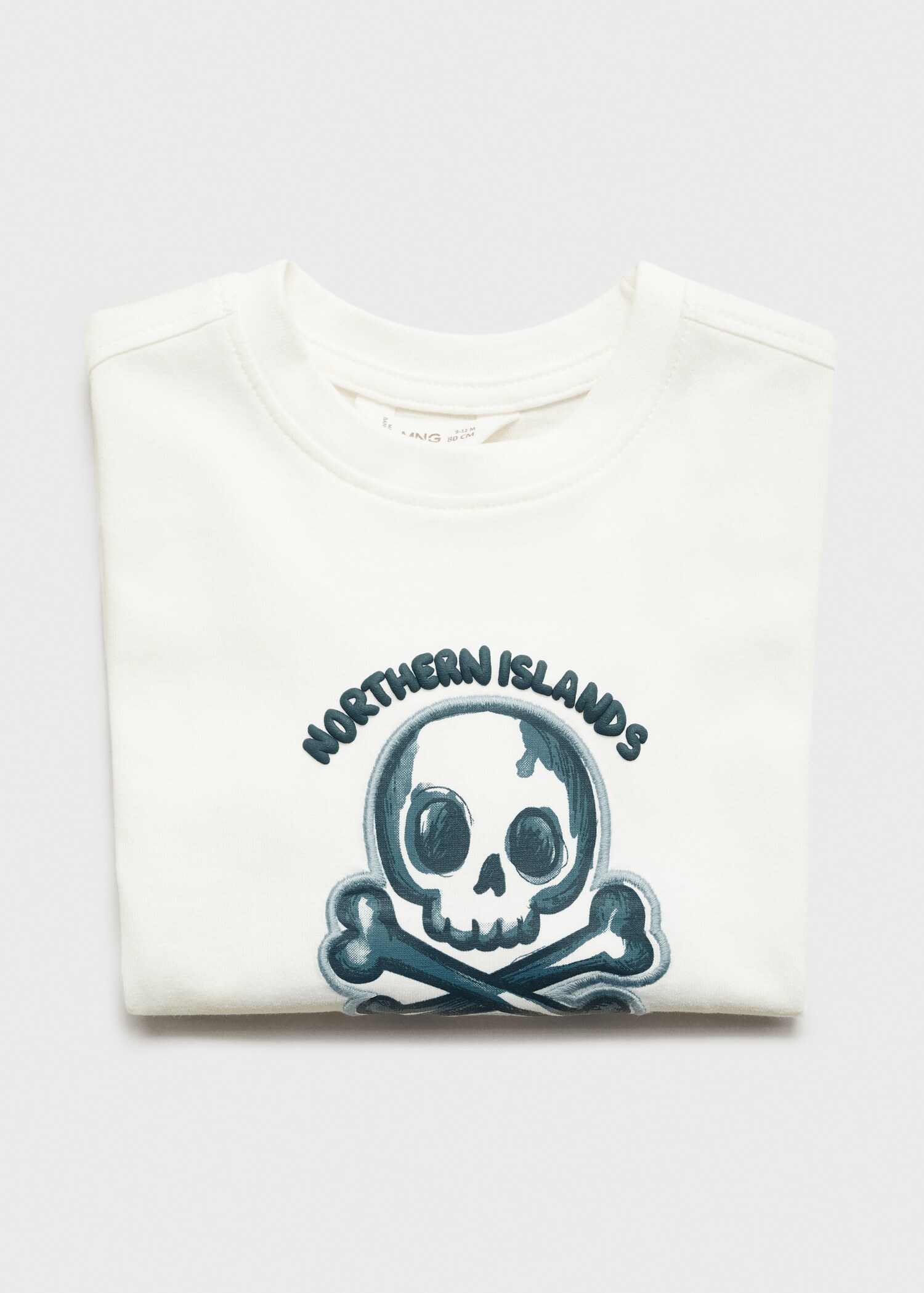 Samarreta barreja cotó estampada - Detall de l'article 0