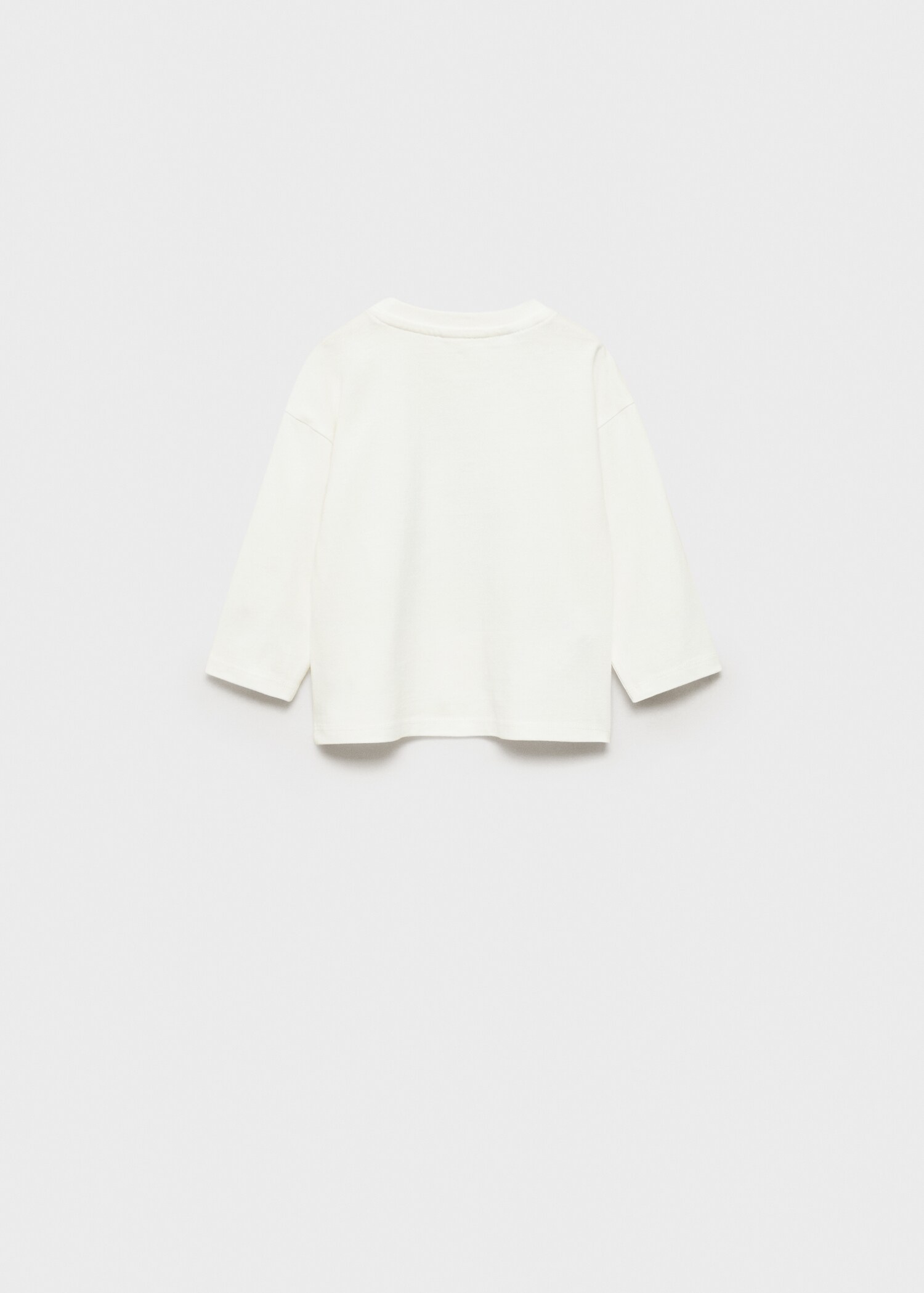 Samarreta barreja cotó estampada - Revers de l'article