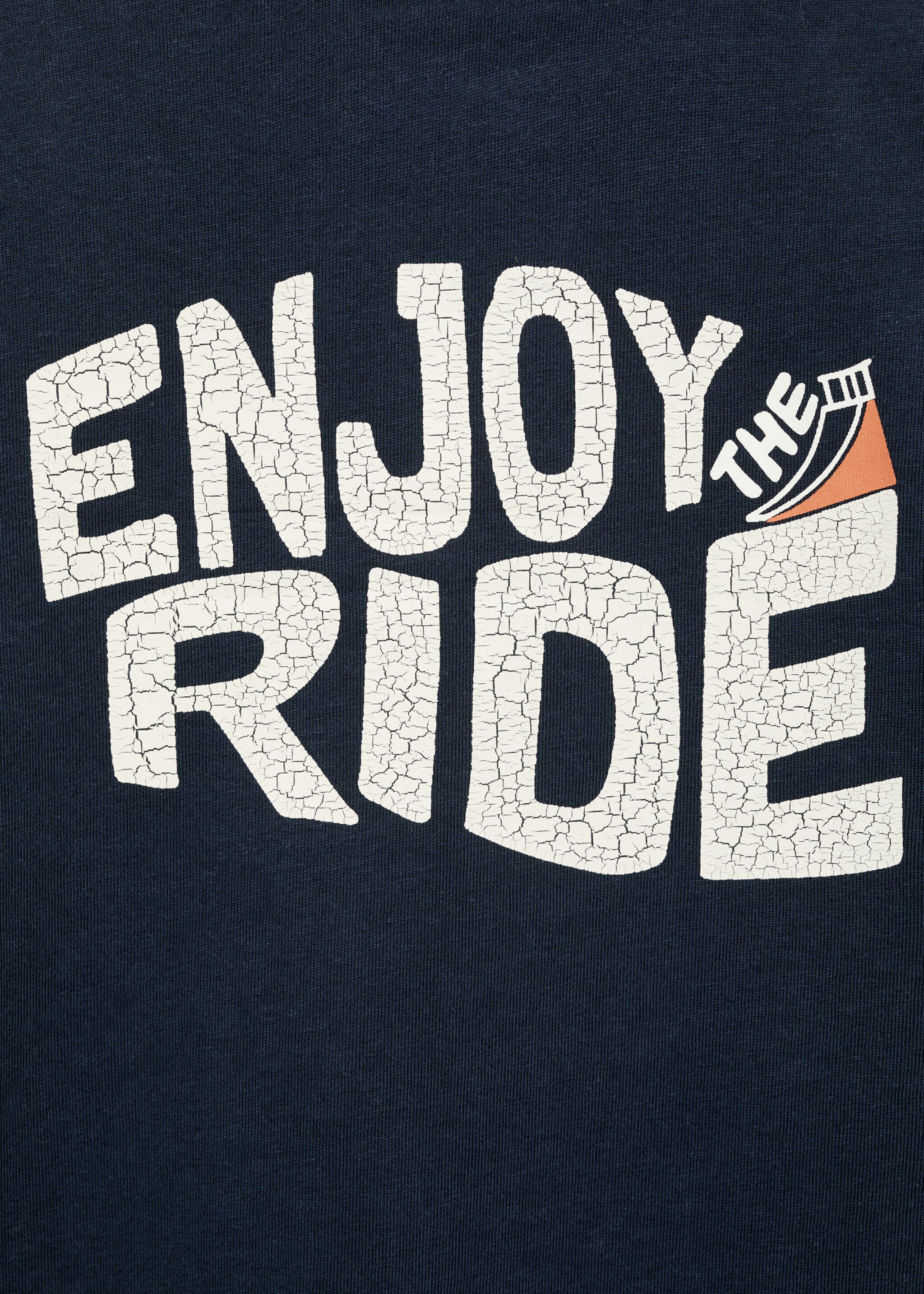 T-shirt coton imprimé - Détail de l'article 0, Bleu marine foncé. Ref: 87001530-00.