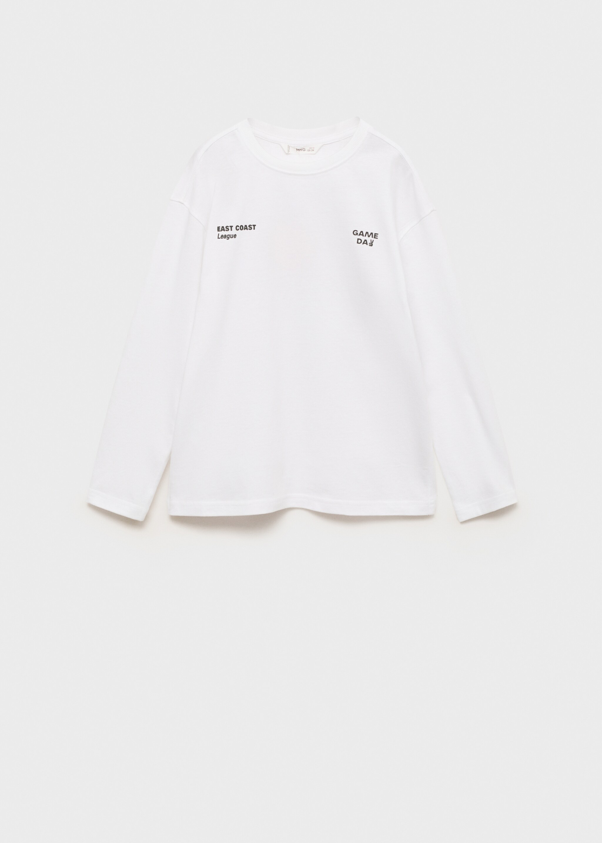 Printed cotton-blend t-shirt - Article without model, Off White. Ref: 87001531-00.