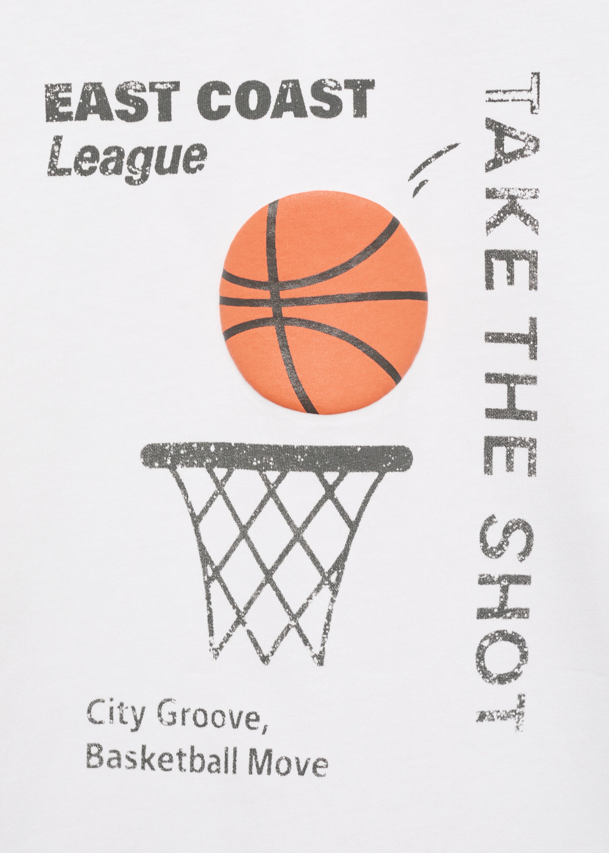 Printed cotton-blend t-shirt - Details of the article 0, Off White. Ref: 87001531-00.