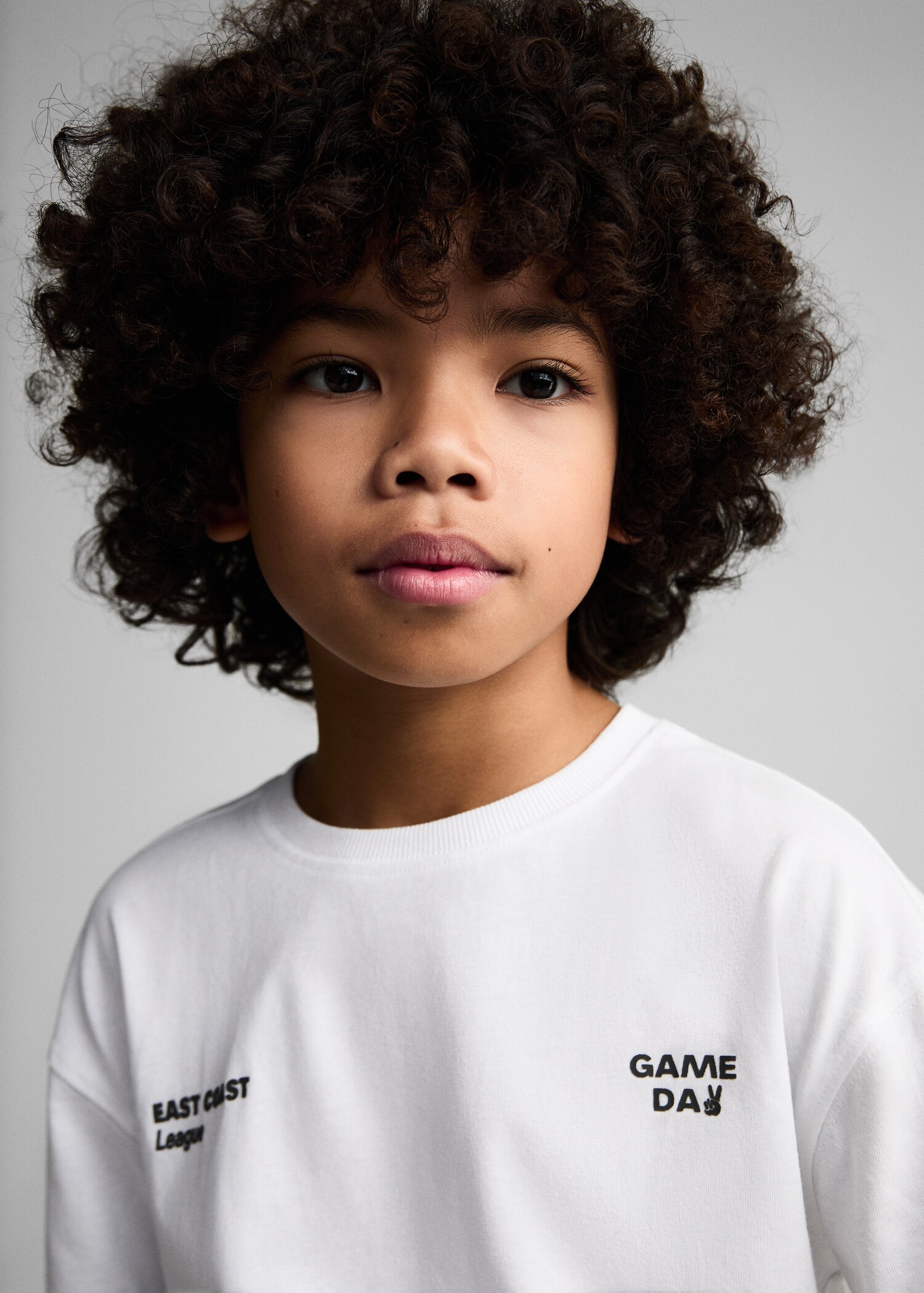 Printed cotton-blend t-shirt - Details of the article 1