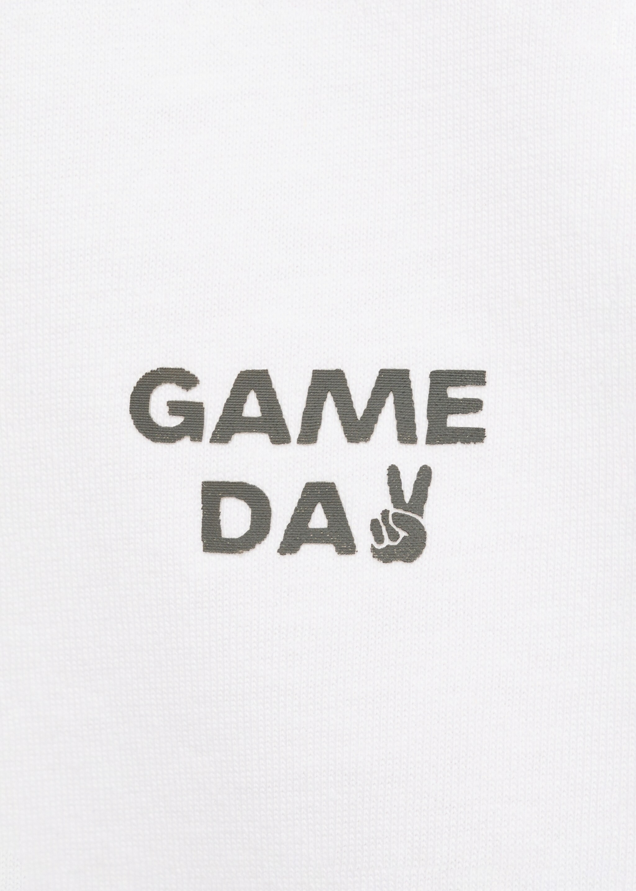 Printed cotton-blend t-shirt - Details of the article 8, Off White. Ref: 87001531-00.