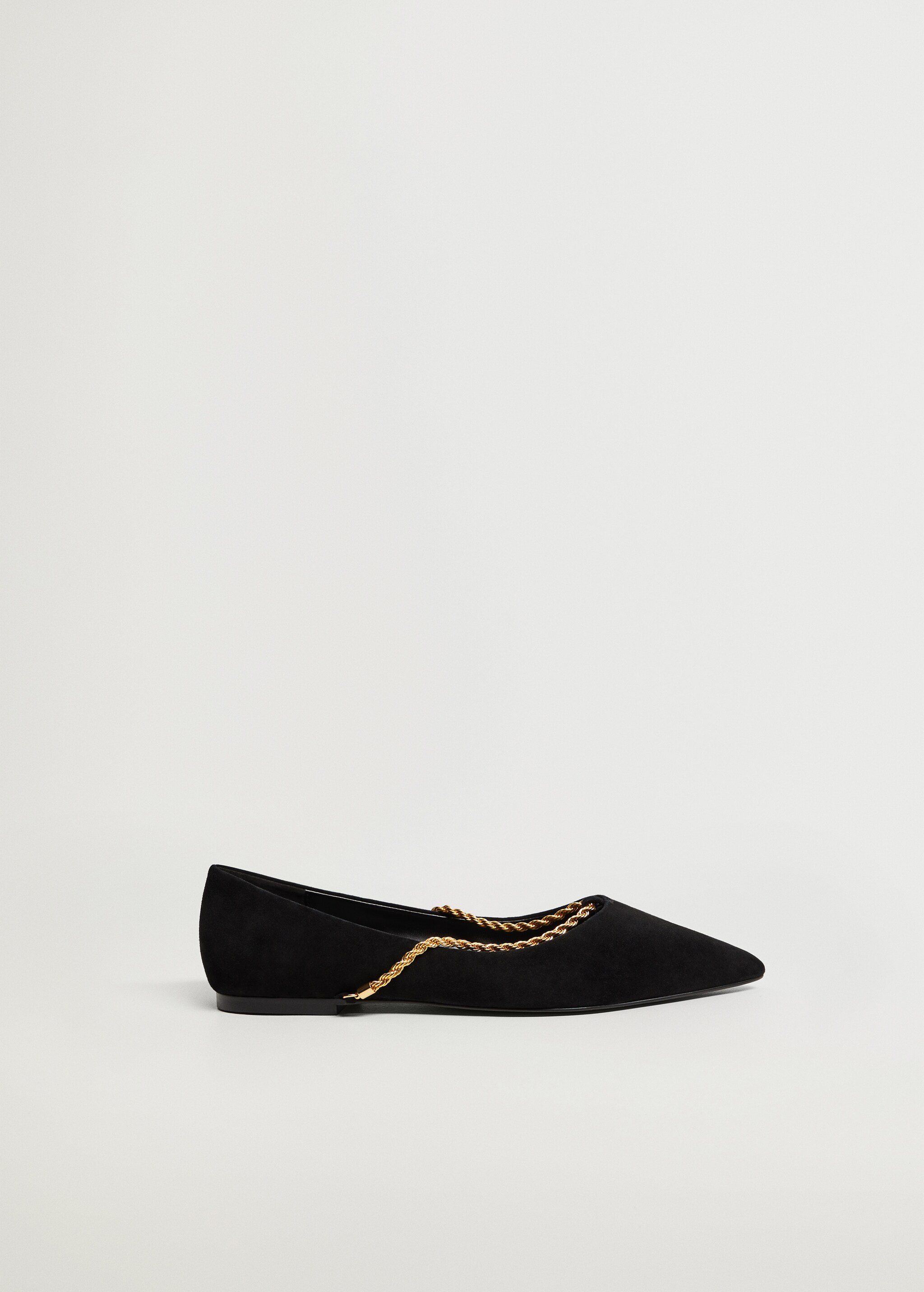 Lederschuh mit Kettendetail - Artikel ohne Model