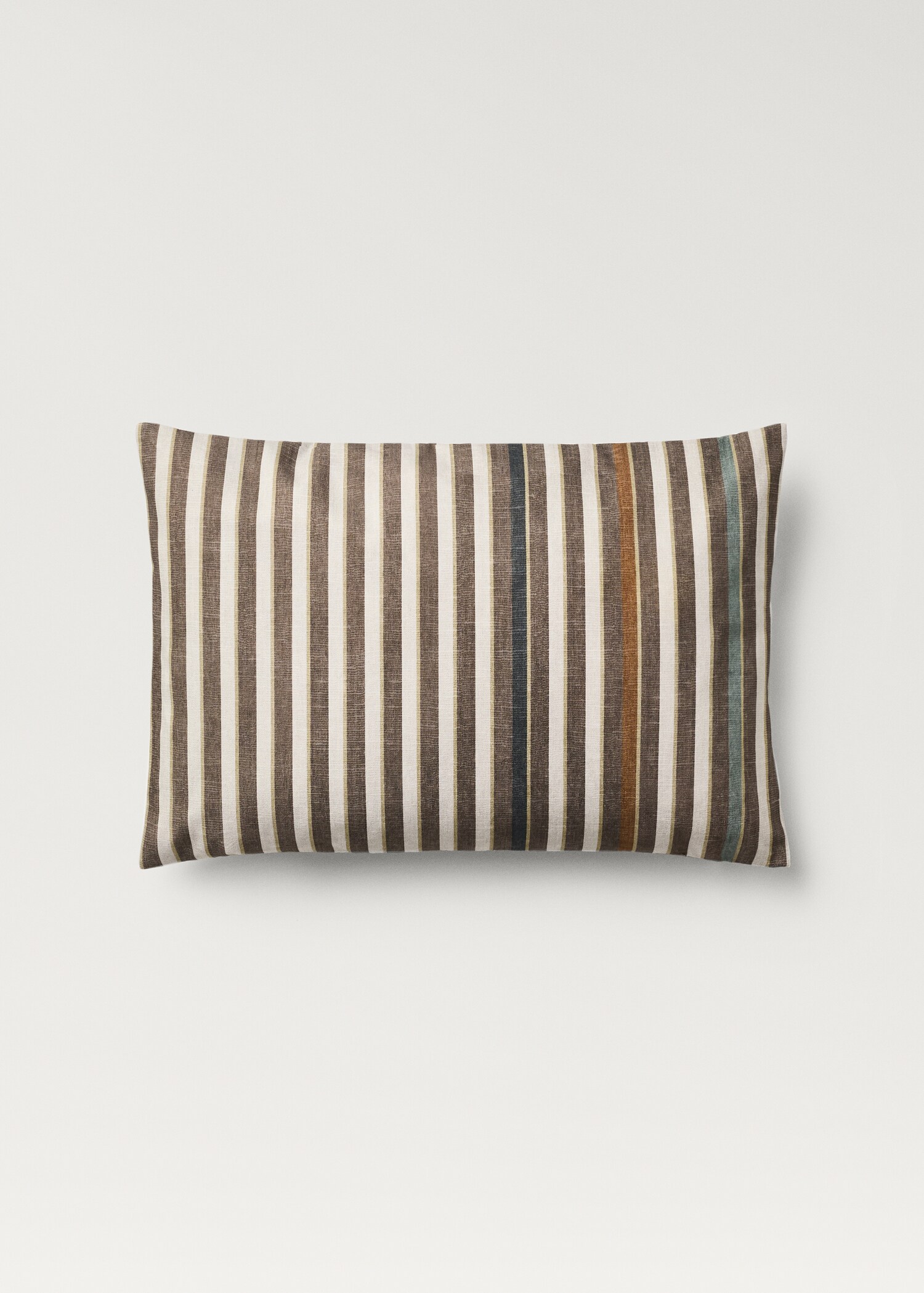 Housse de coussin imprimé rayures 40x60 cm - Article sans modèle