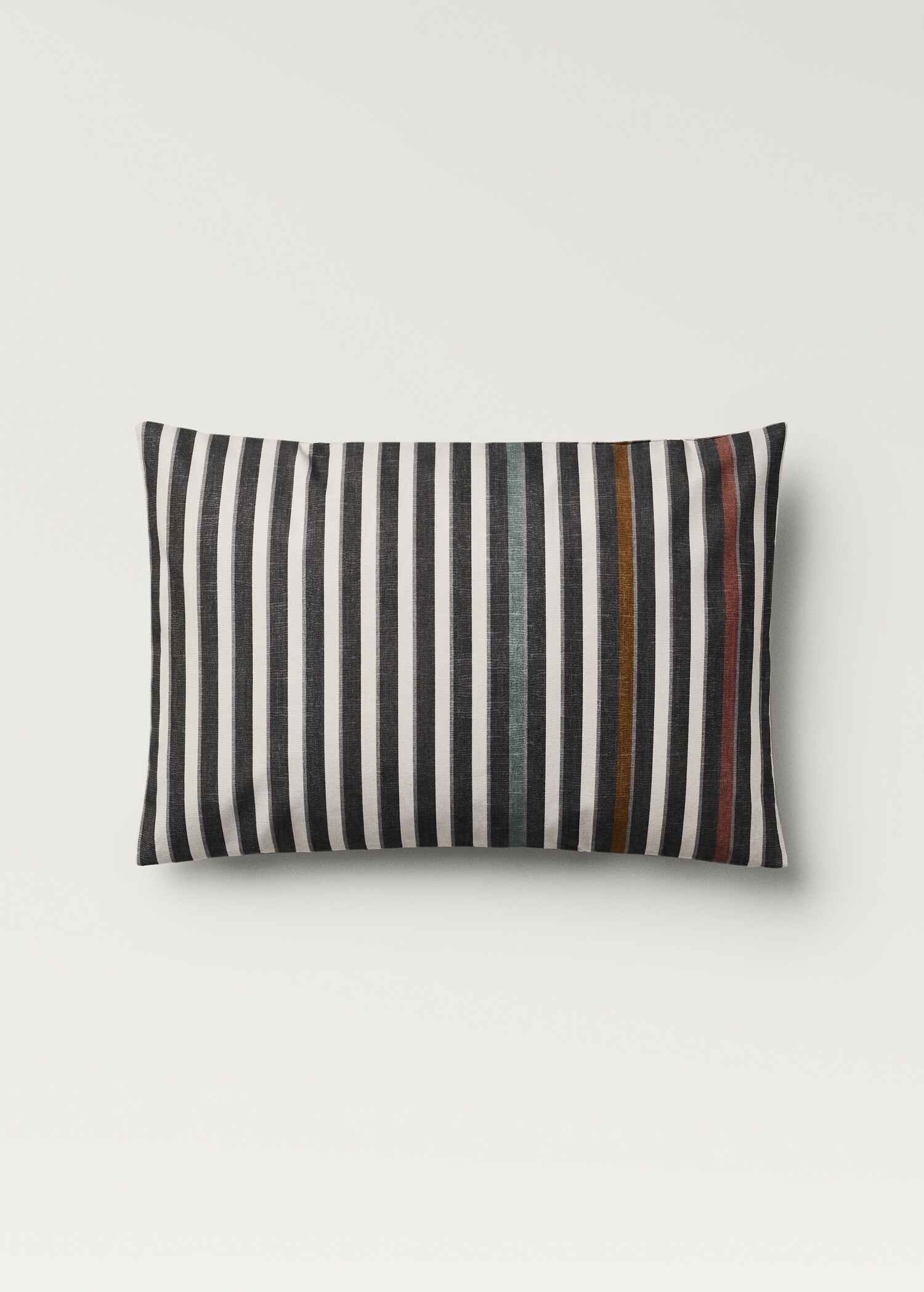 Housse de coussin imprimé rayures 40x60 cm - Article sans modèle