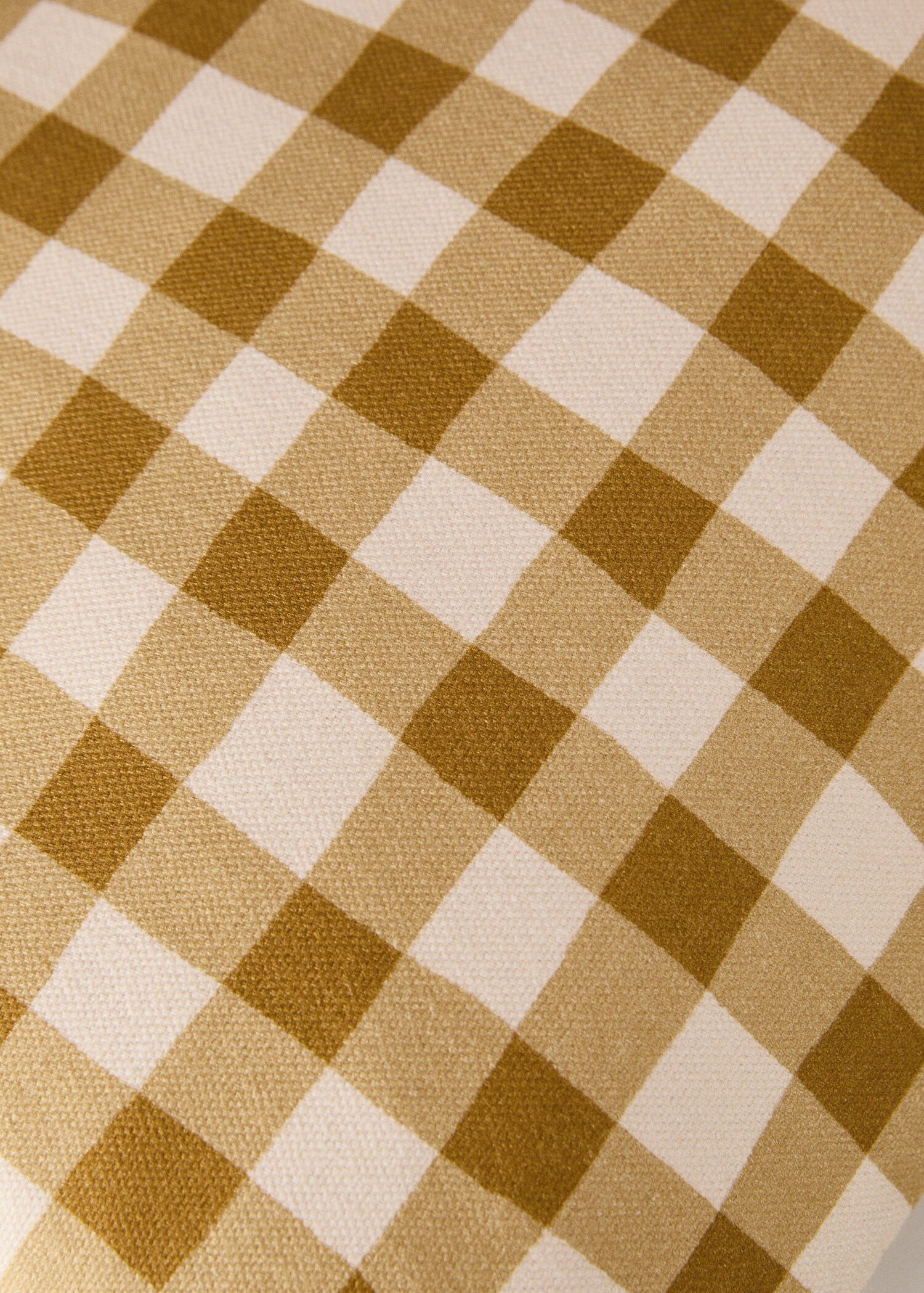 Βαμβακερή μαξιλαροθήκη με καρό σχέδιο 30x50 εκ - Λεπτομέρεια του προϊόντος 3