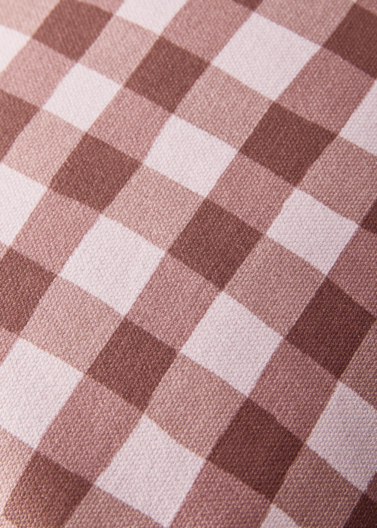 Βαμβακερή μαξιλαροθήκη με καρό σχέδιο 30x50 εκ - Λεπτομέρεια του προϊόντος 3