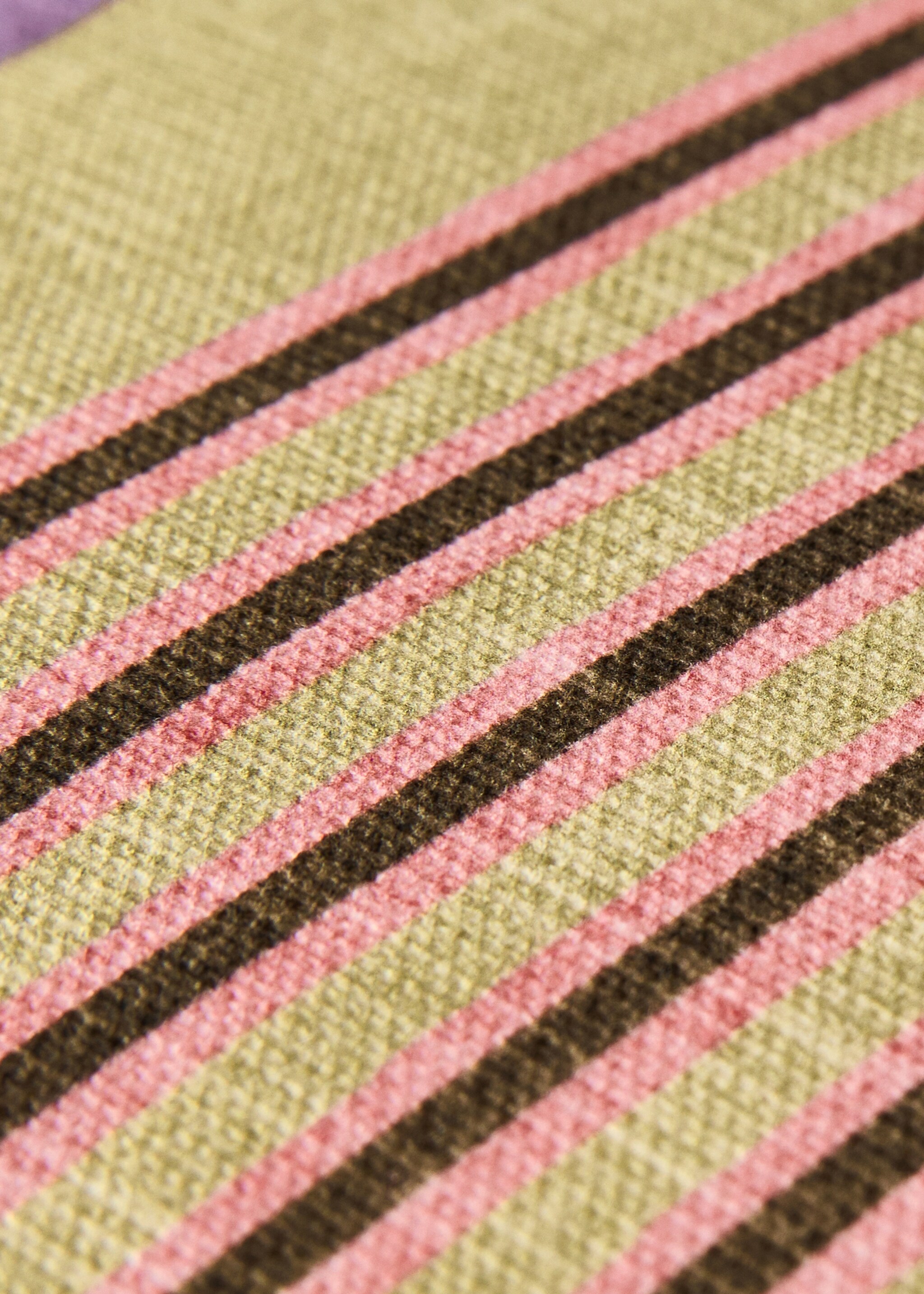 Vícebarevný povlak na polštářek s kontrastním lemováním 40 x 60 cm - Detail zboží 1, Limetka. Ref: 87002036-00.