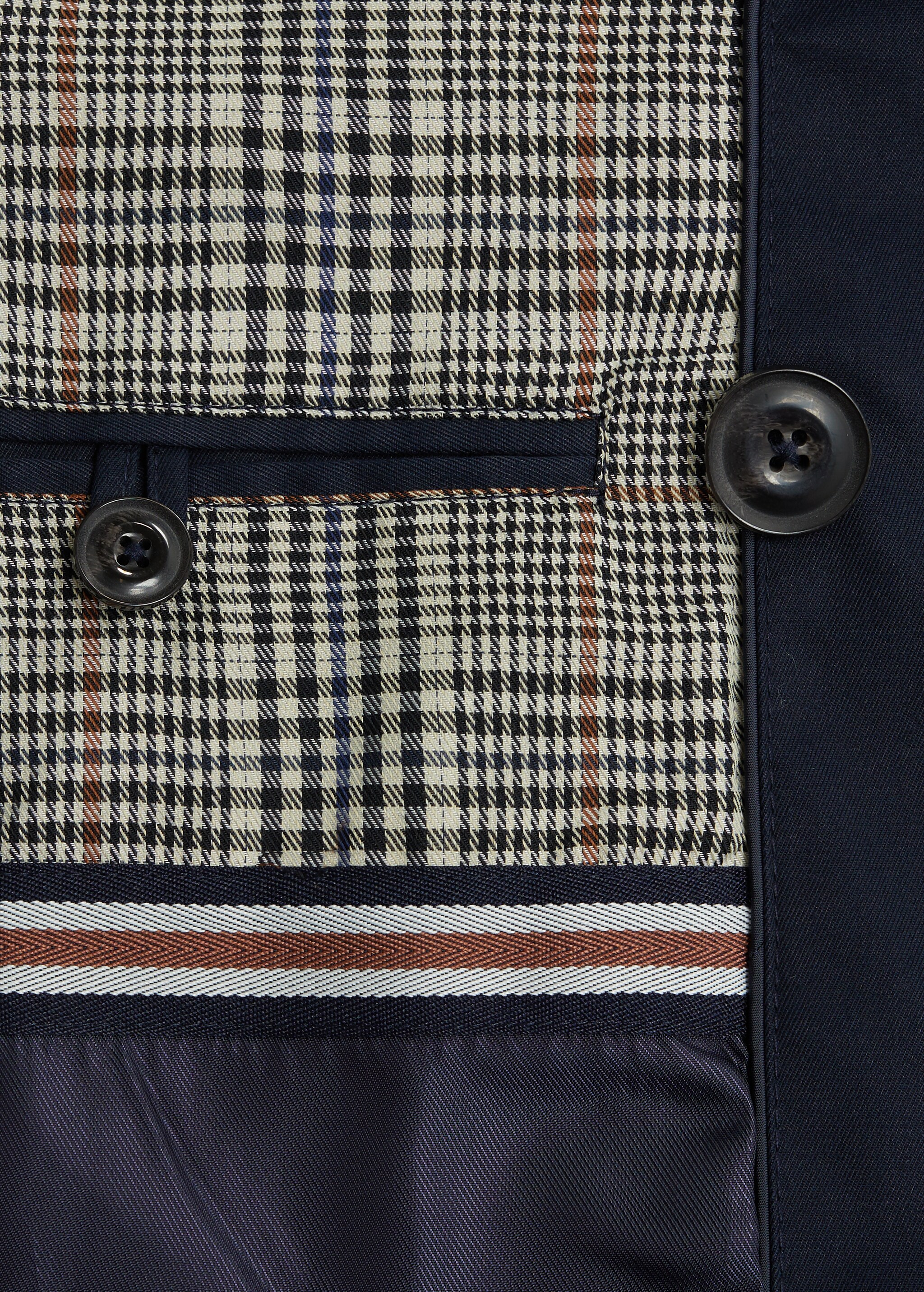 Nepromokavý bavlněný trenčkot - Detail zboží 8