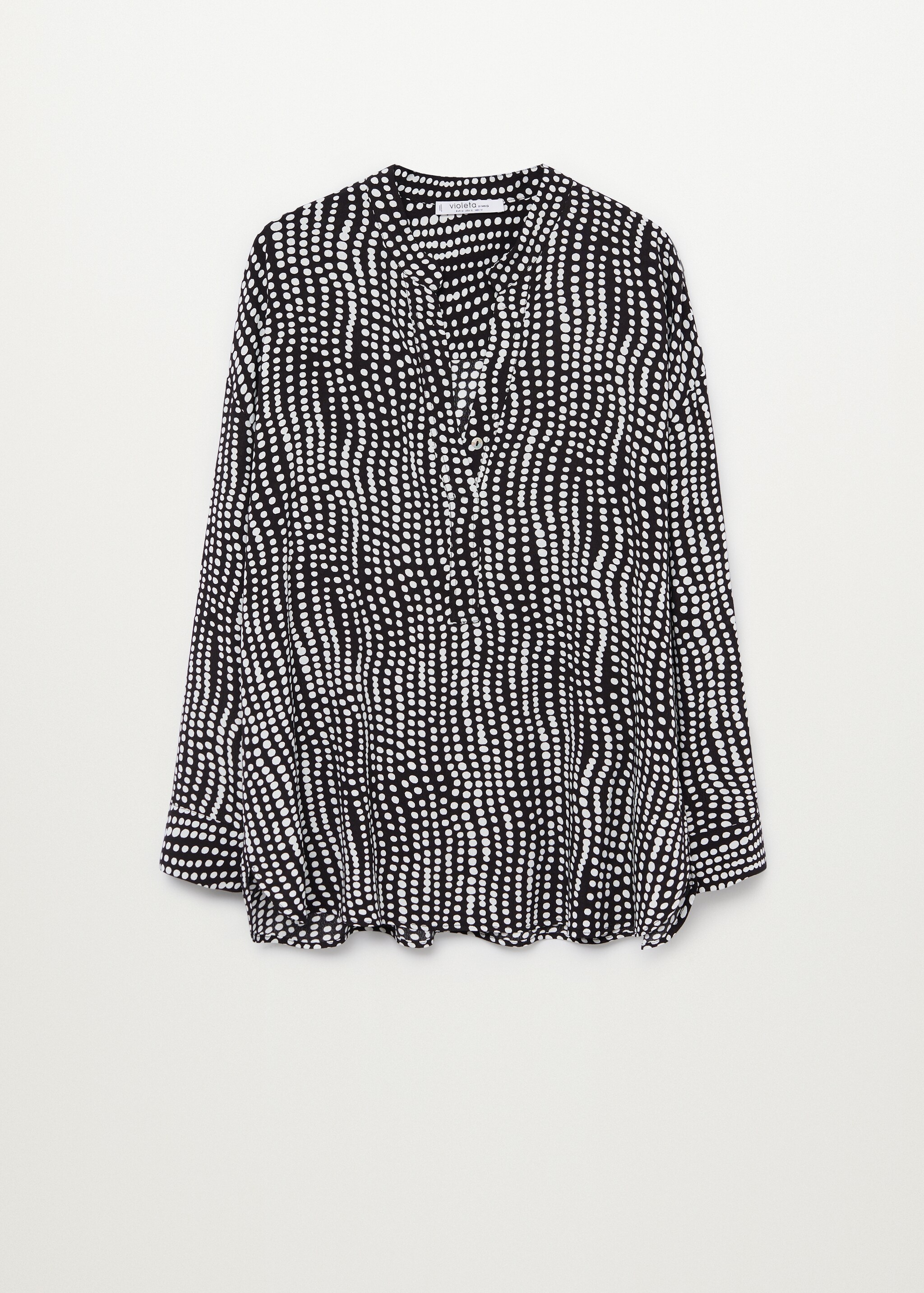 Blusa cuello pico - Artículo sin modelo