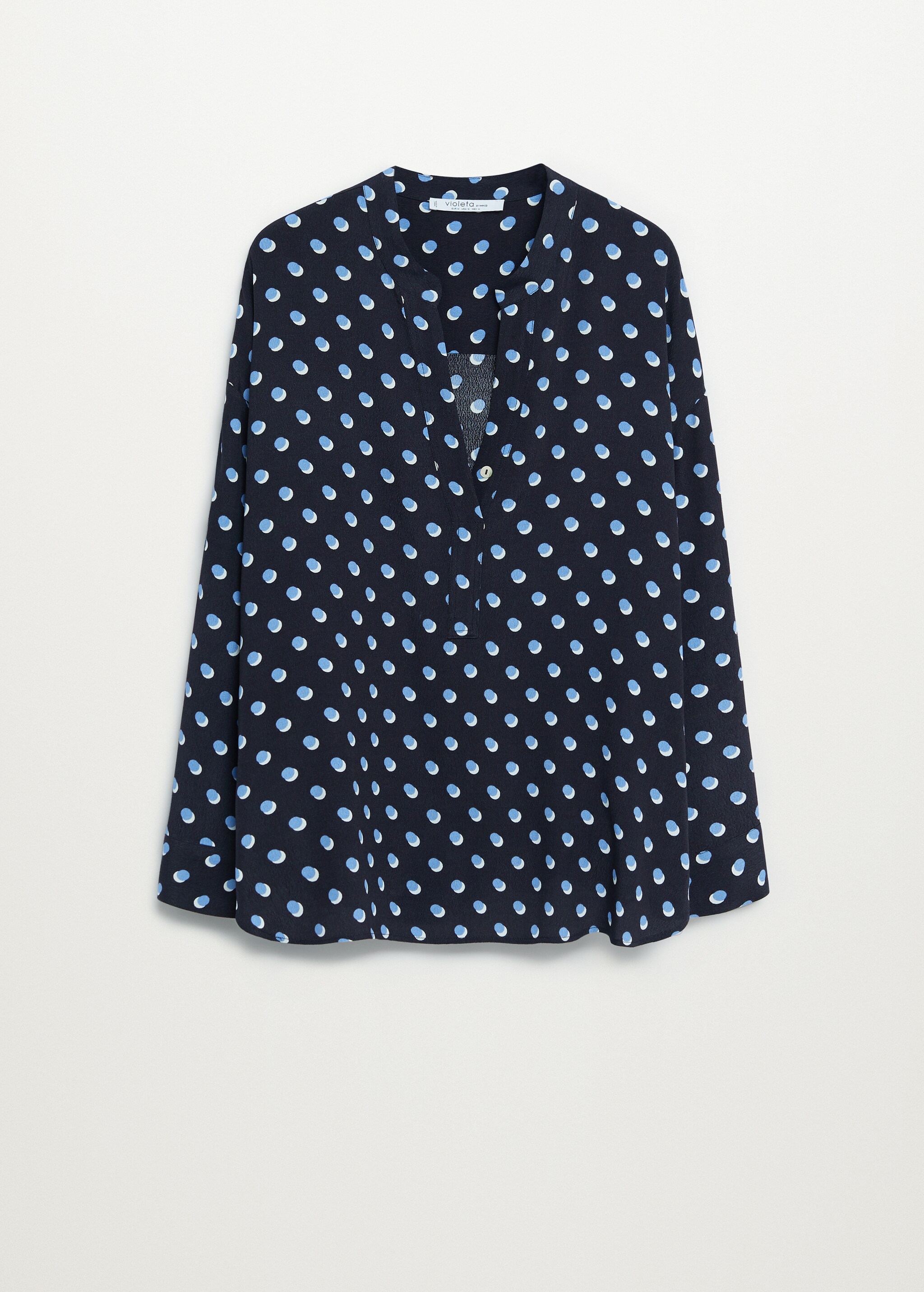 Blusa cuello pico - Artículo sin modelo