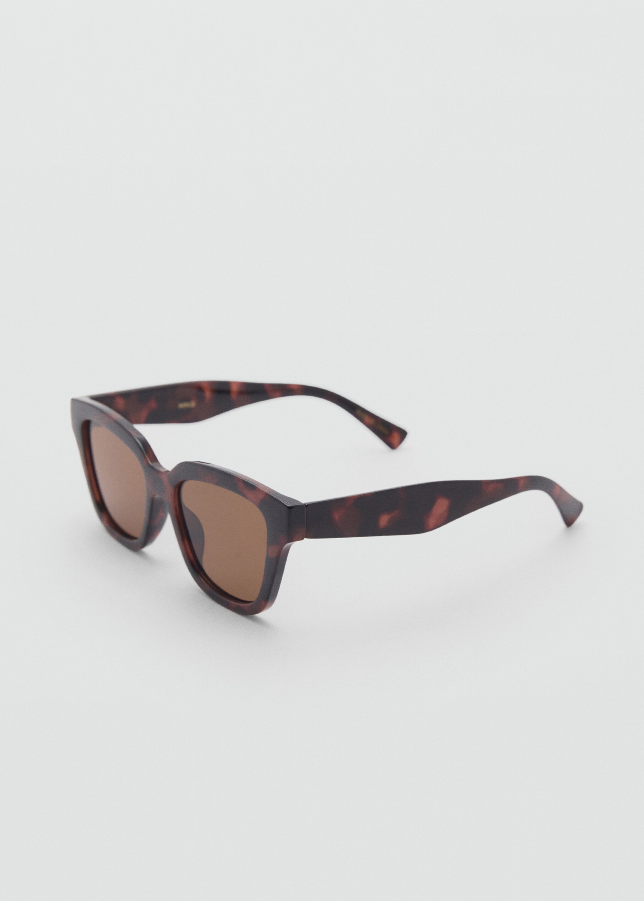 Resin frame sunglasses - Medium plane, Chocolate. Ref: 87002538-00.