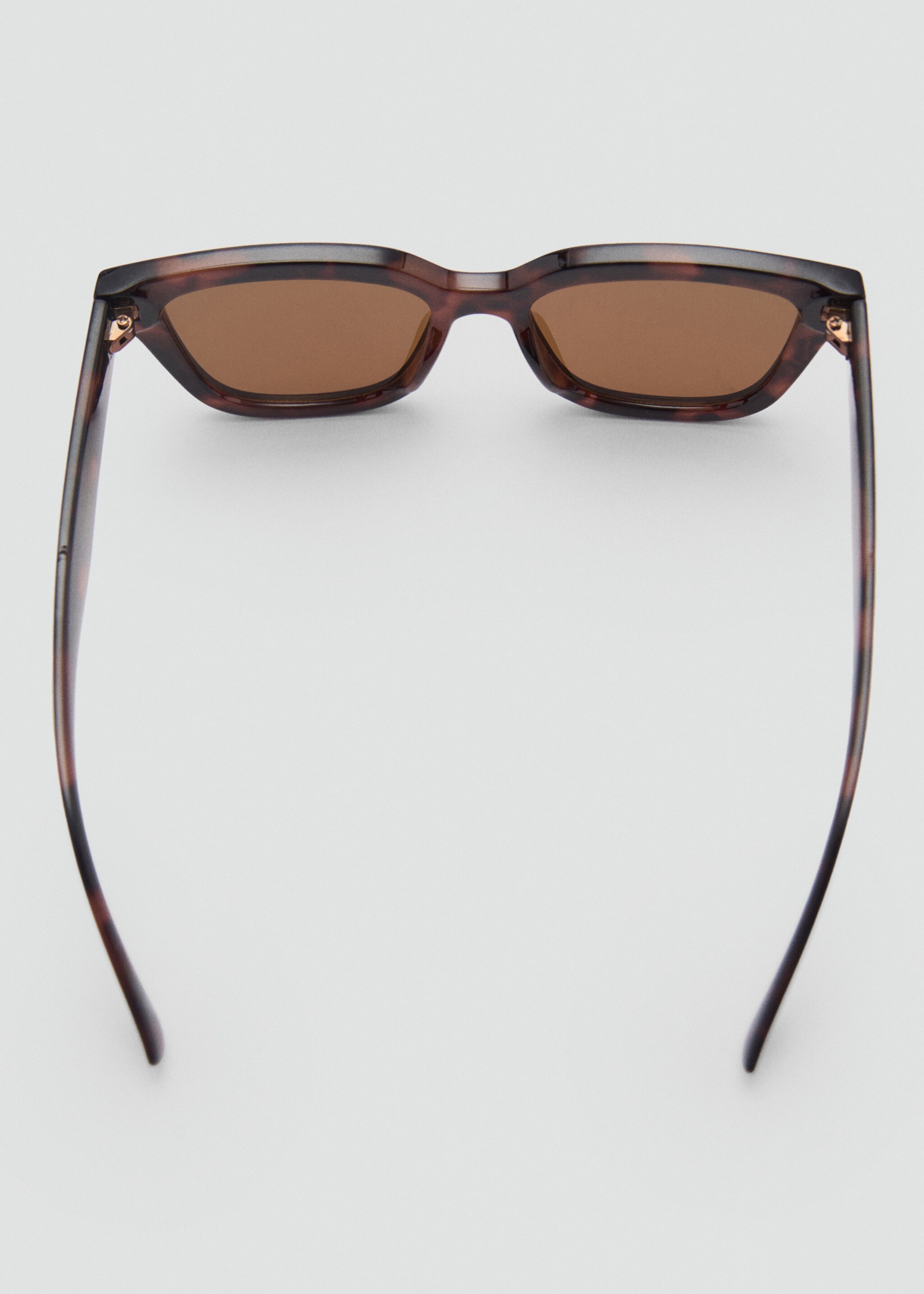 Resin frame sunglasses - Details of the article 1, Chocolate. Ref: 87002538-00.