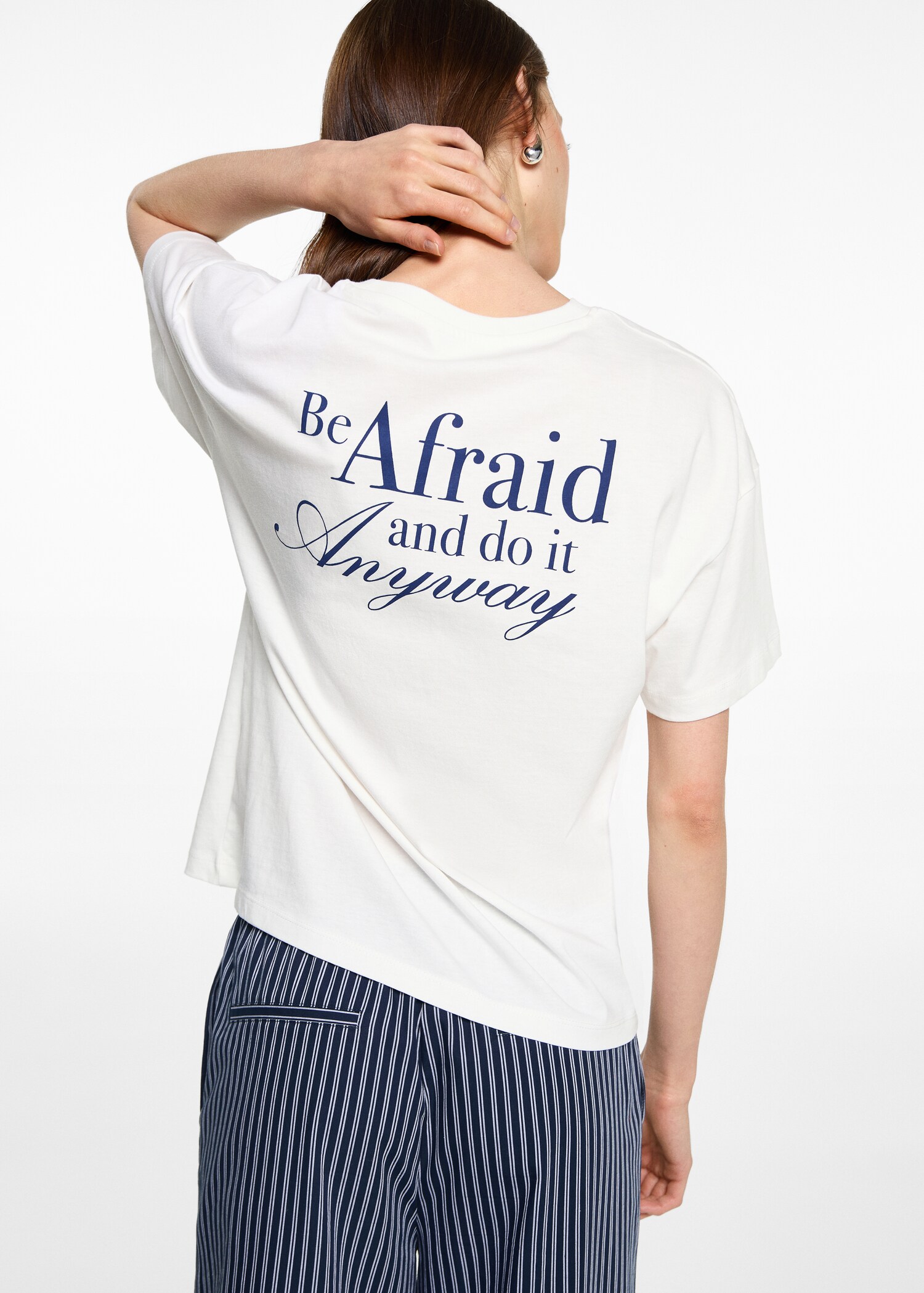 T-shirt coton message - Fille Teen | MANGO OUTLET France métropolitaine T-shirt coton message - Fille Teen | MANGO OUTLET France métropolitaine