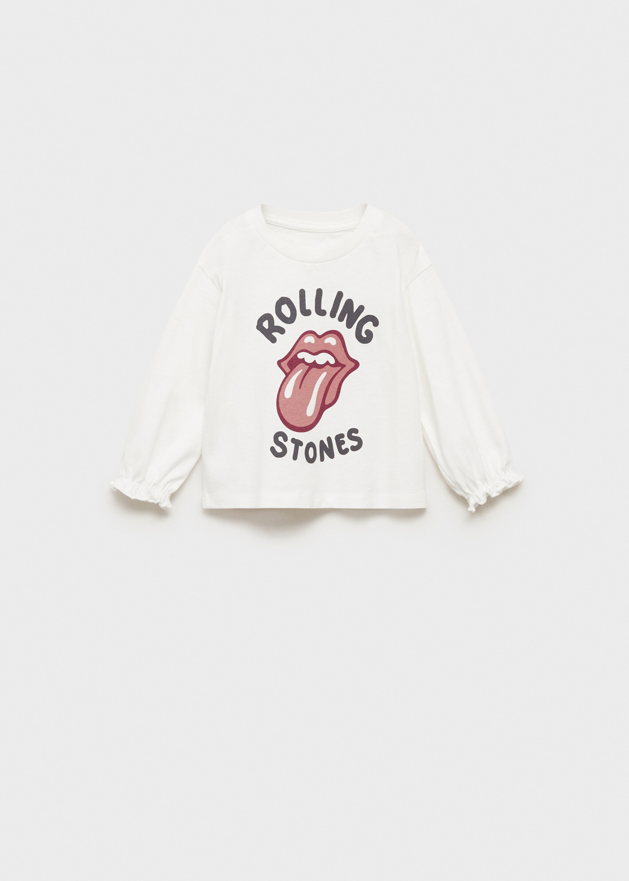 The Rolling Stones T-shirt - Article without model, Off White. Ref: 87002548-00.