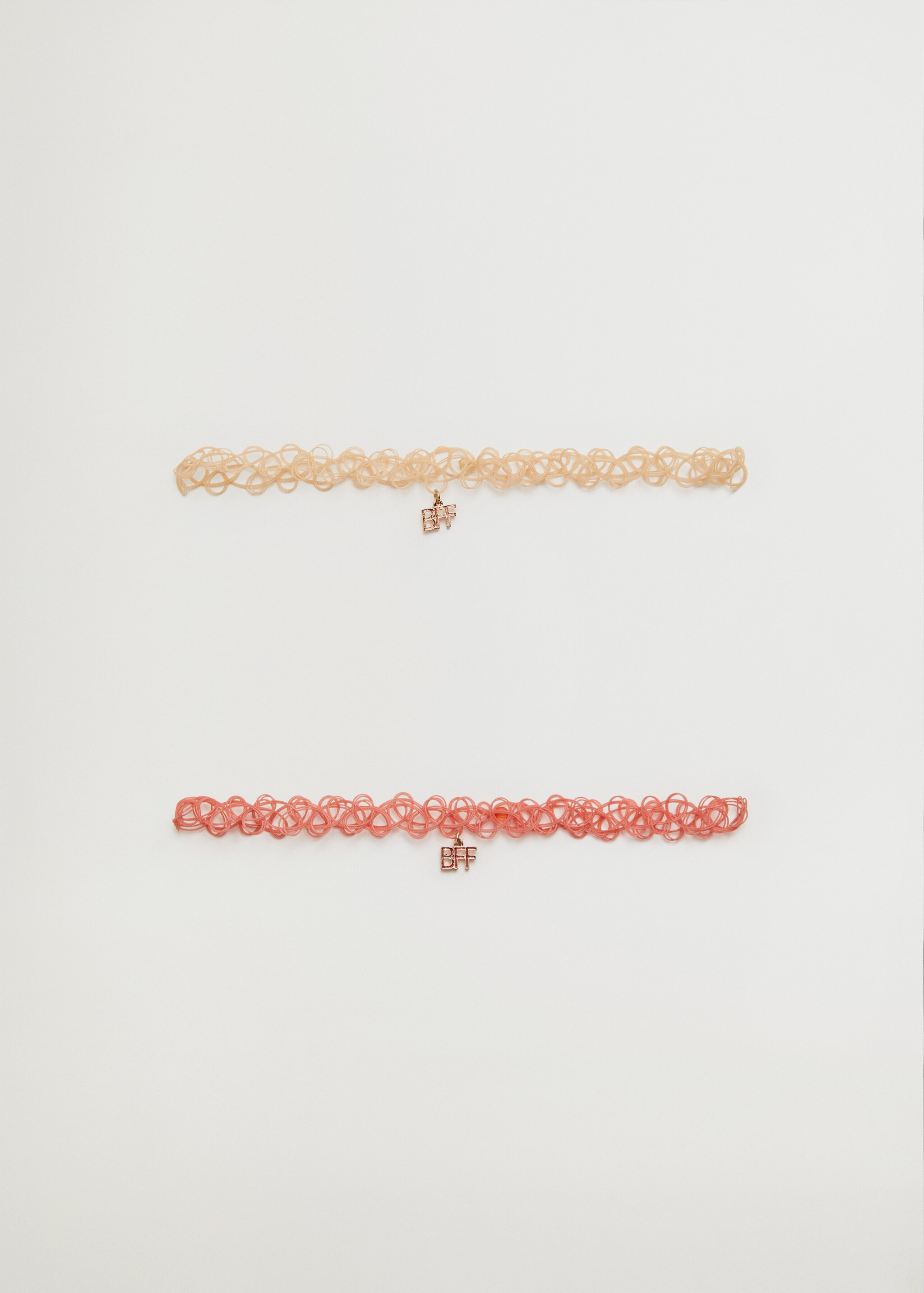Pack 2 chokers colgante - Artículo sin modelo