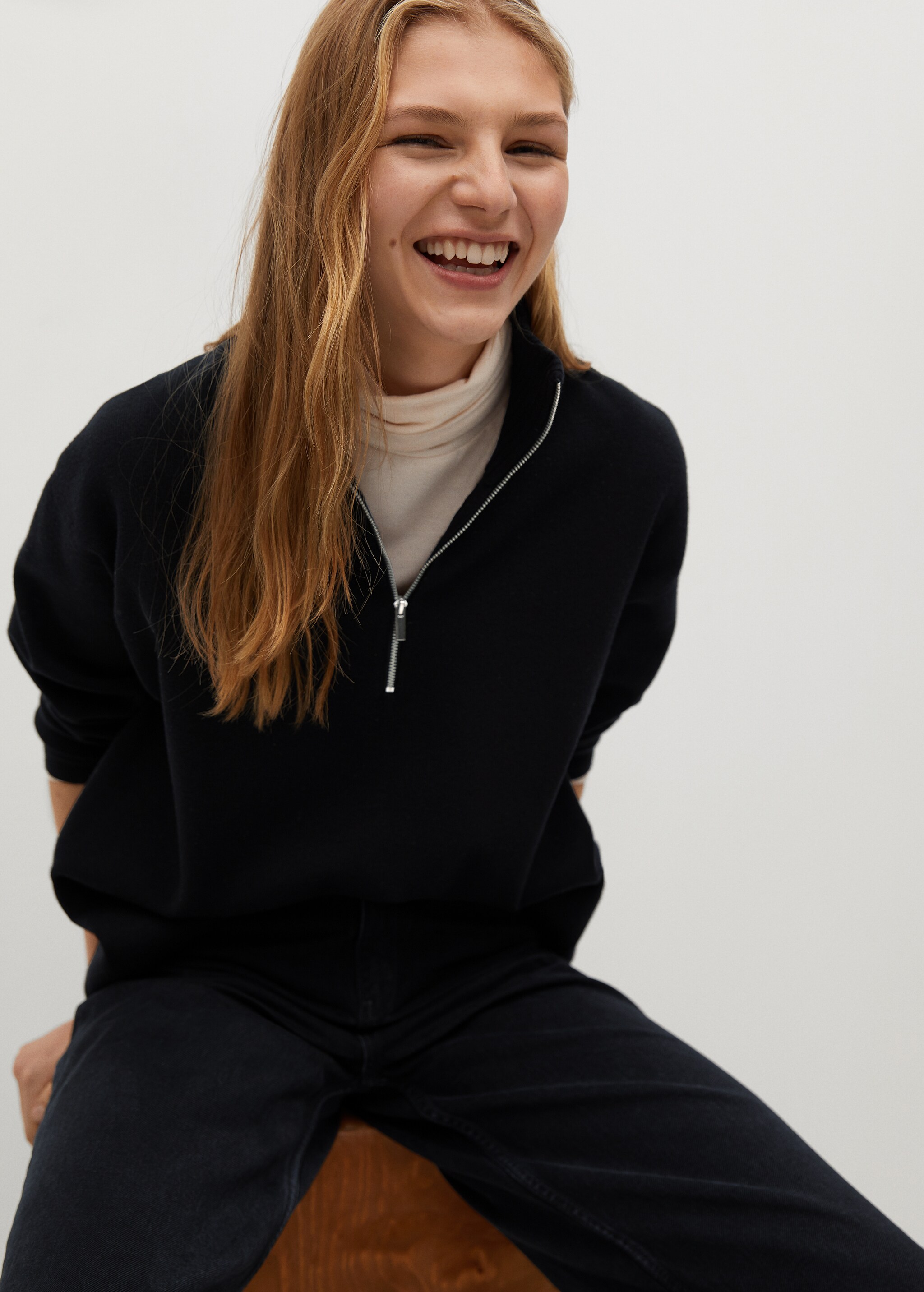 Jeans culotte high waist - Details of the article 3