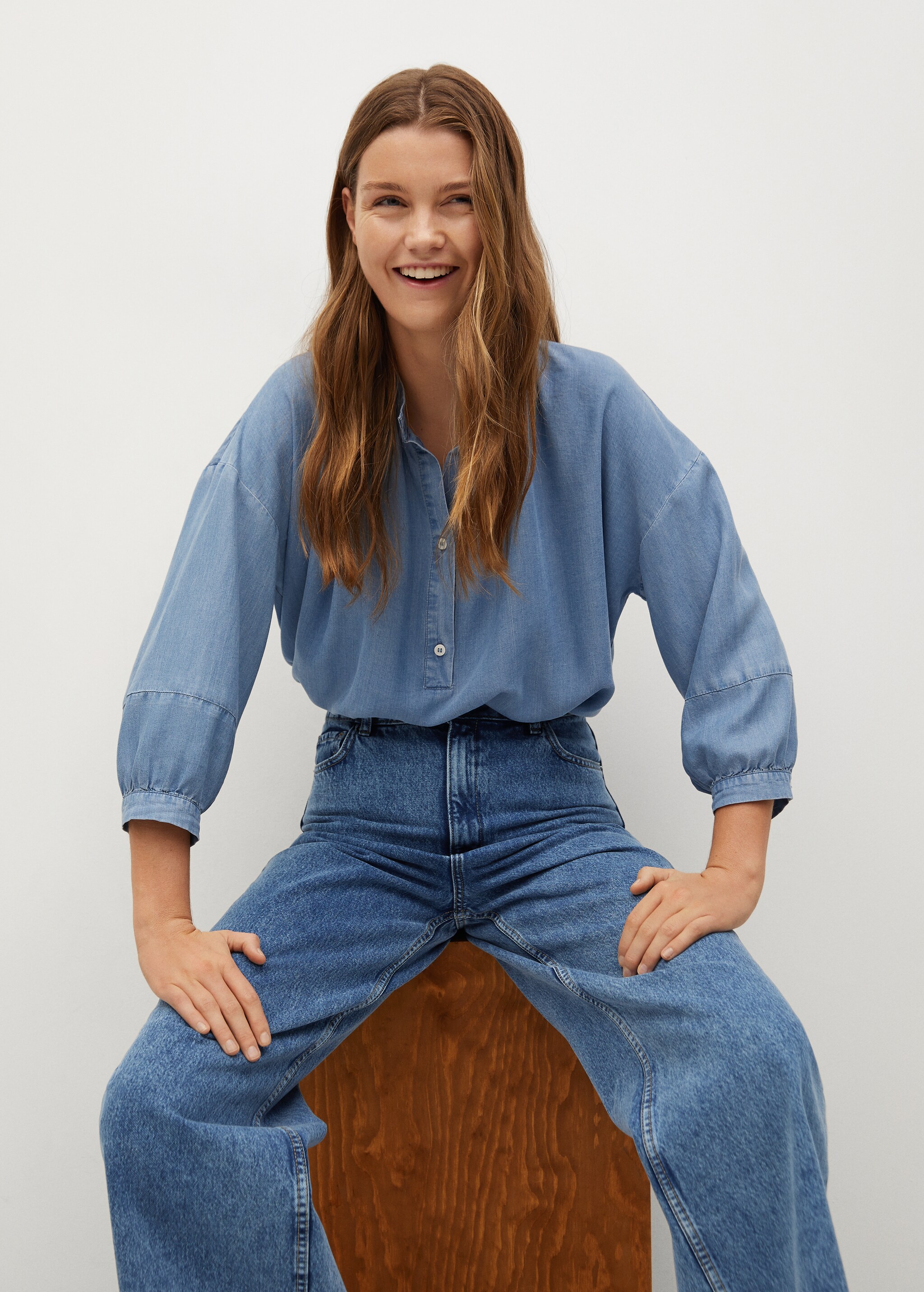 Jeans culotte high waist - Details of the article 3