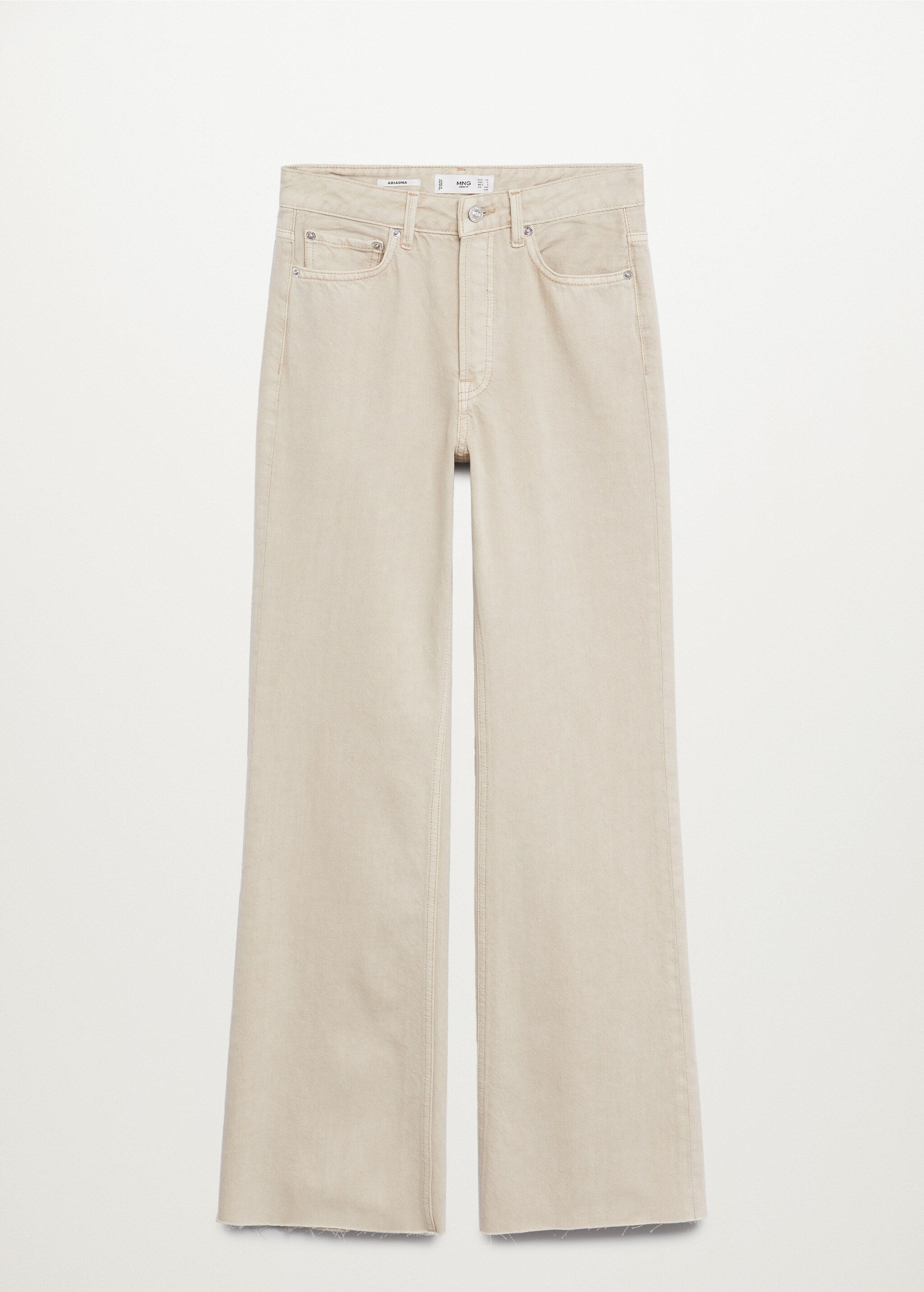 High-waist wideleg jeans - Article without model