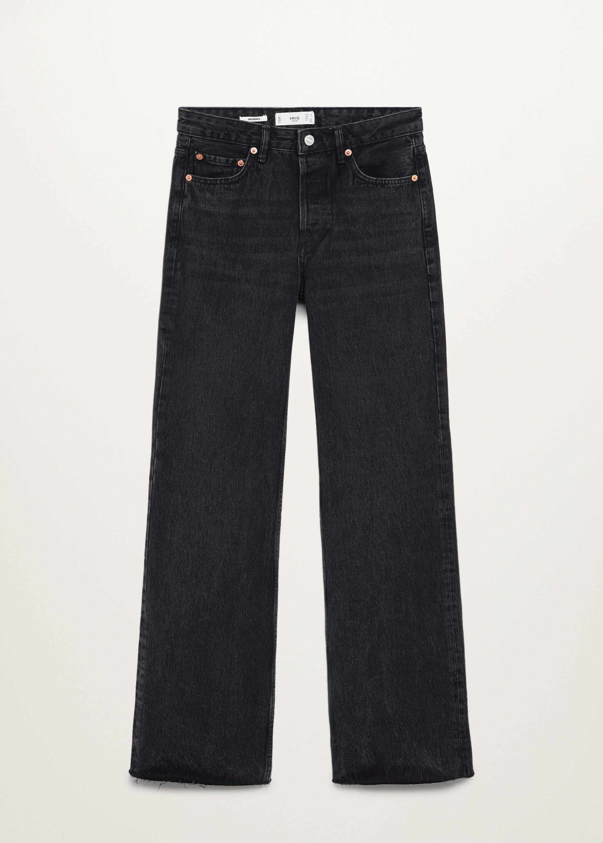 High-waist wideleg jeans - Article without model