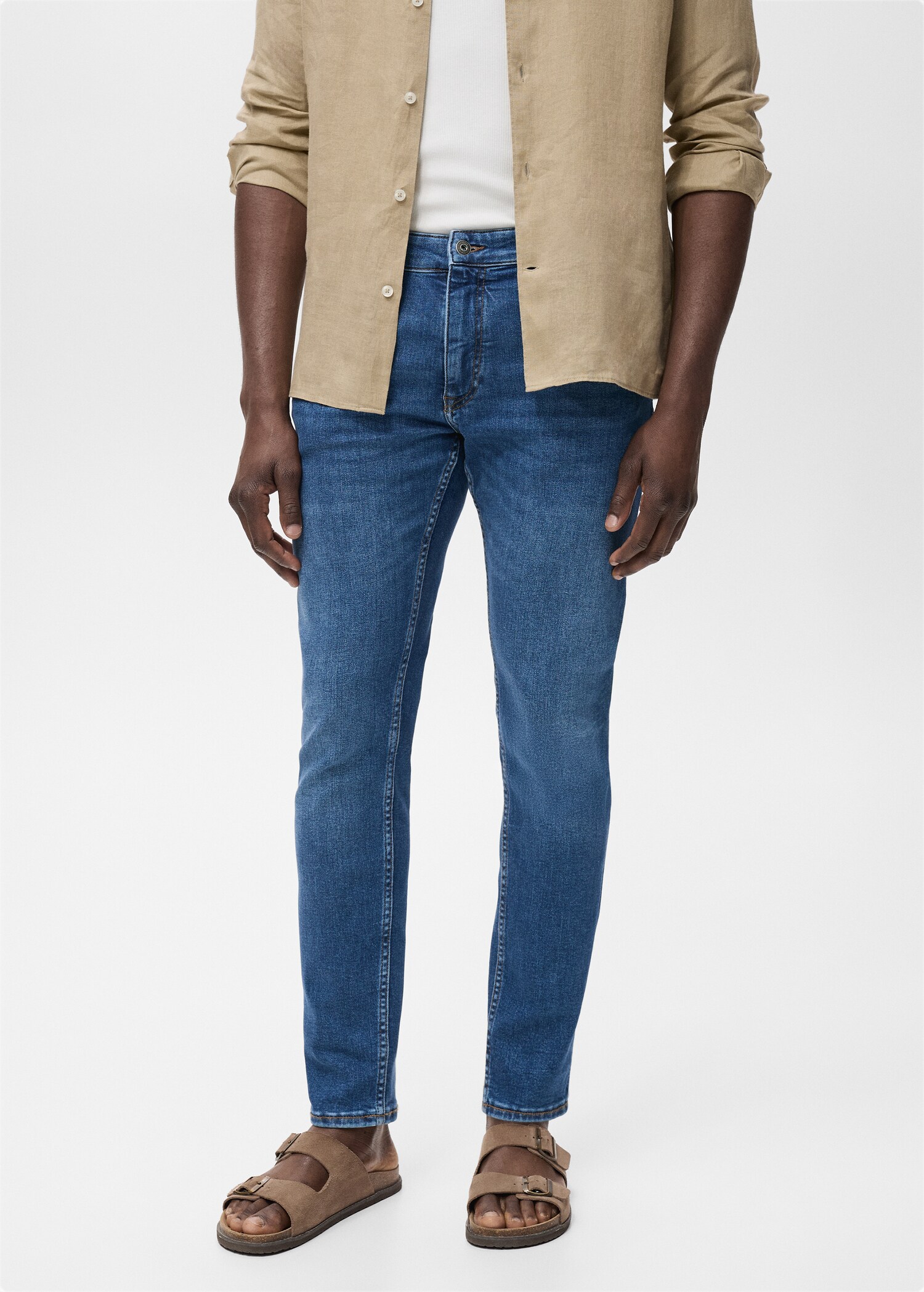 Jude skinny-fit jeans - Medium plane