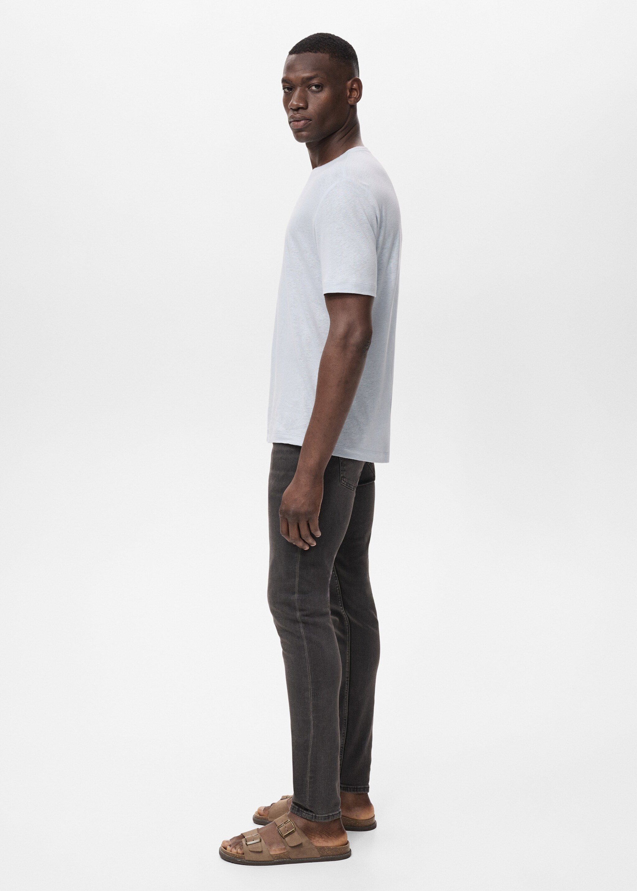 Jude skinny-fit jeans - Details of the article 6, Open Grey. Ref: 87002899-00.