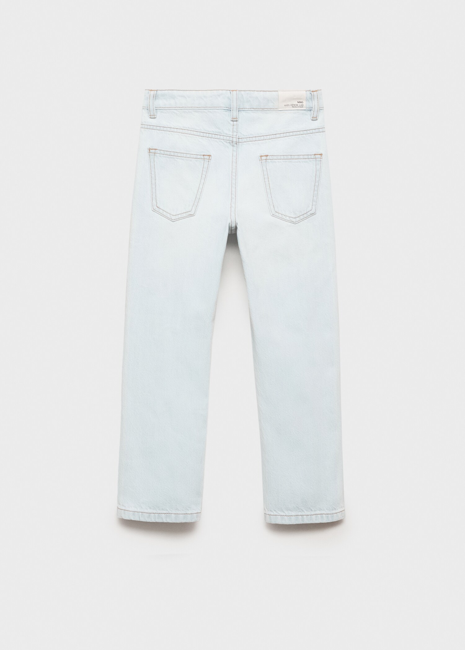 Decorative ripped jeans - Reverse of the article