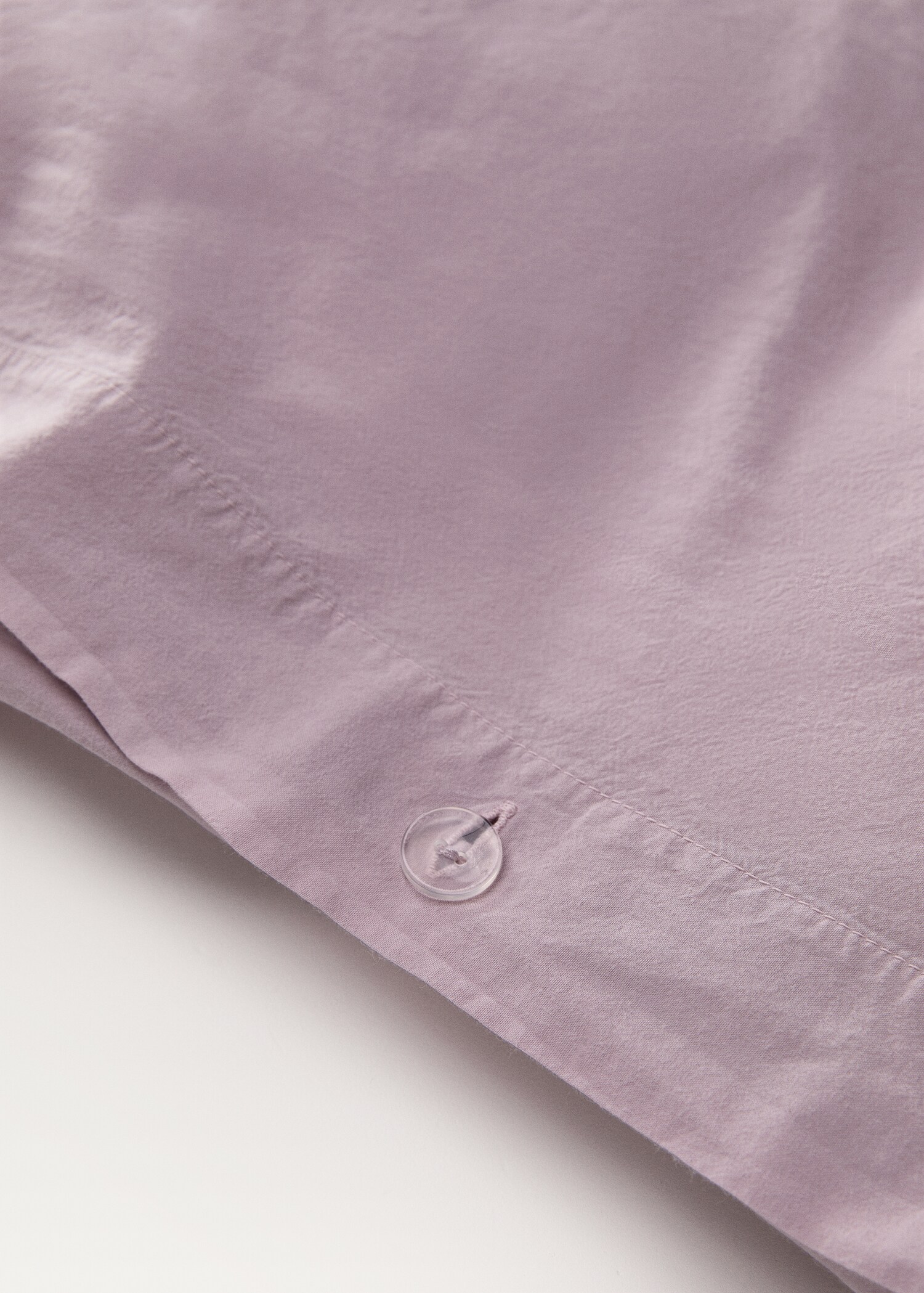 Washed-cotton duvet cover Superking bed - Details of the article 1