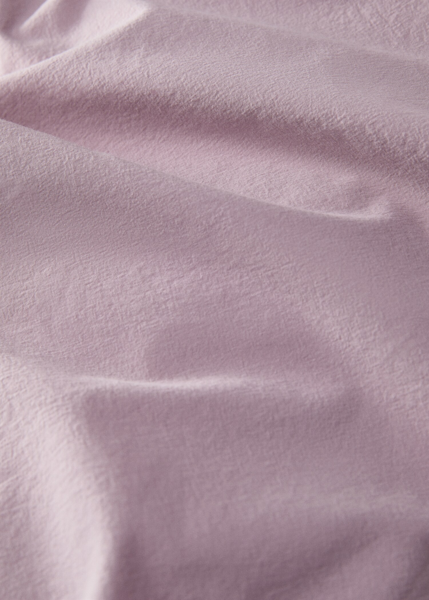 Washed-cotton duvet cover Superking bed - Details of the article 2