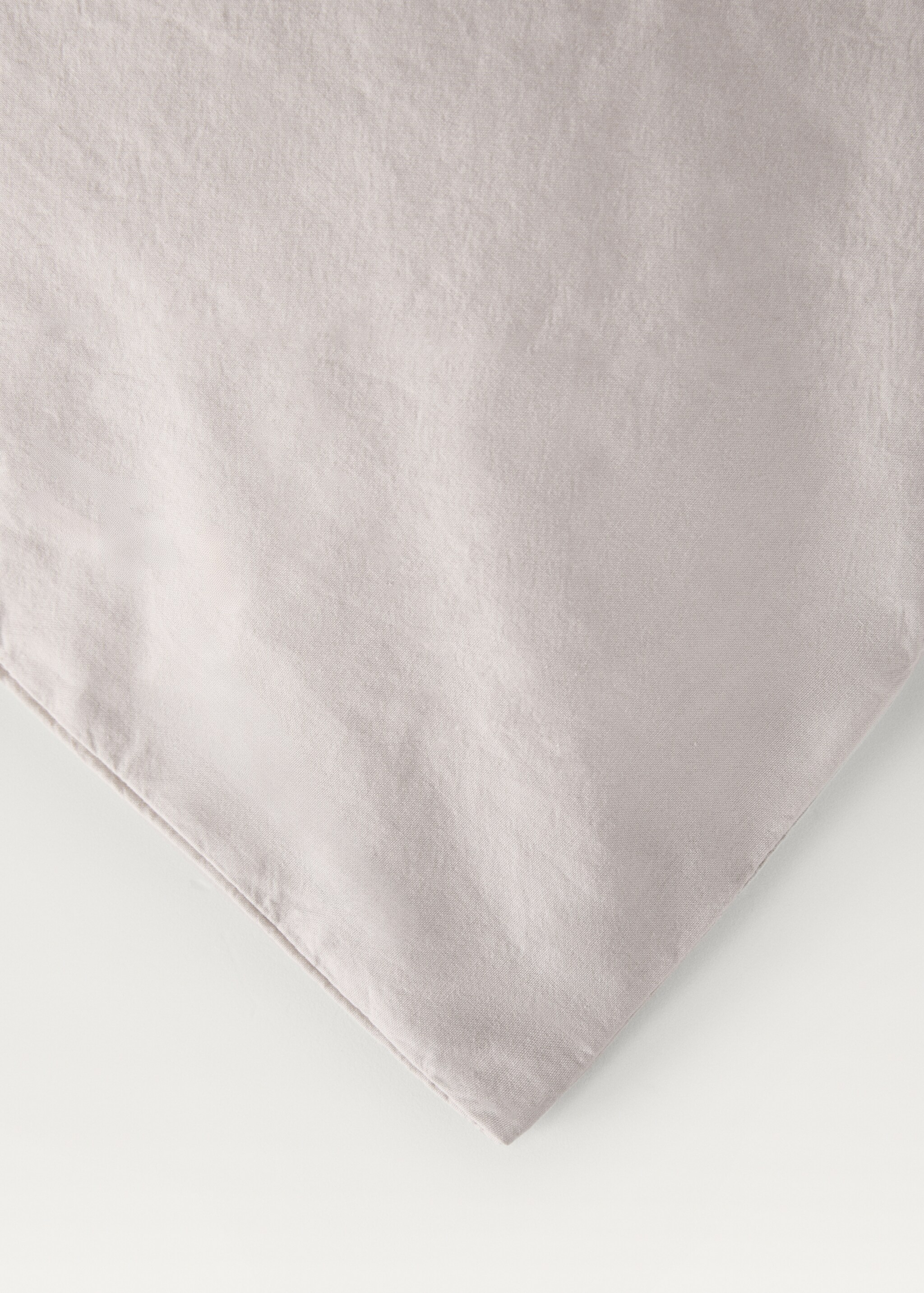 Funda nòrdica cotó rentat llit 90 cm - Detall de l'article 3, Gris clar/pastel. Ref: 87002967-00.