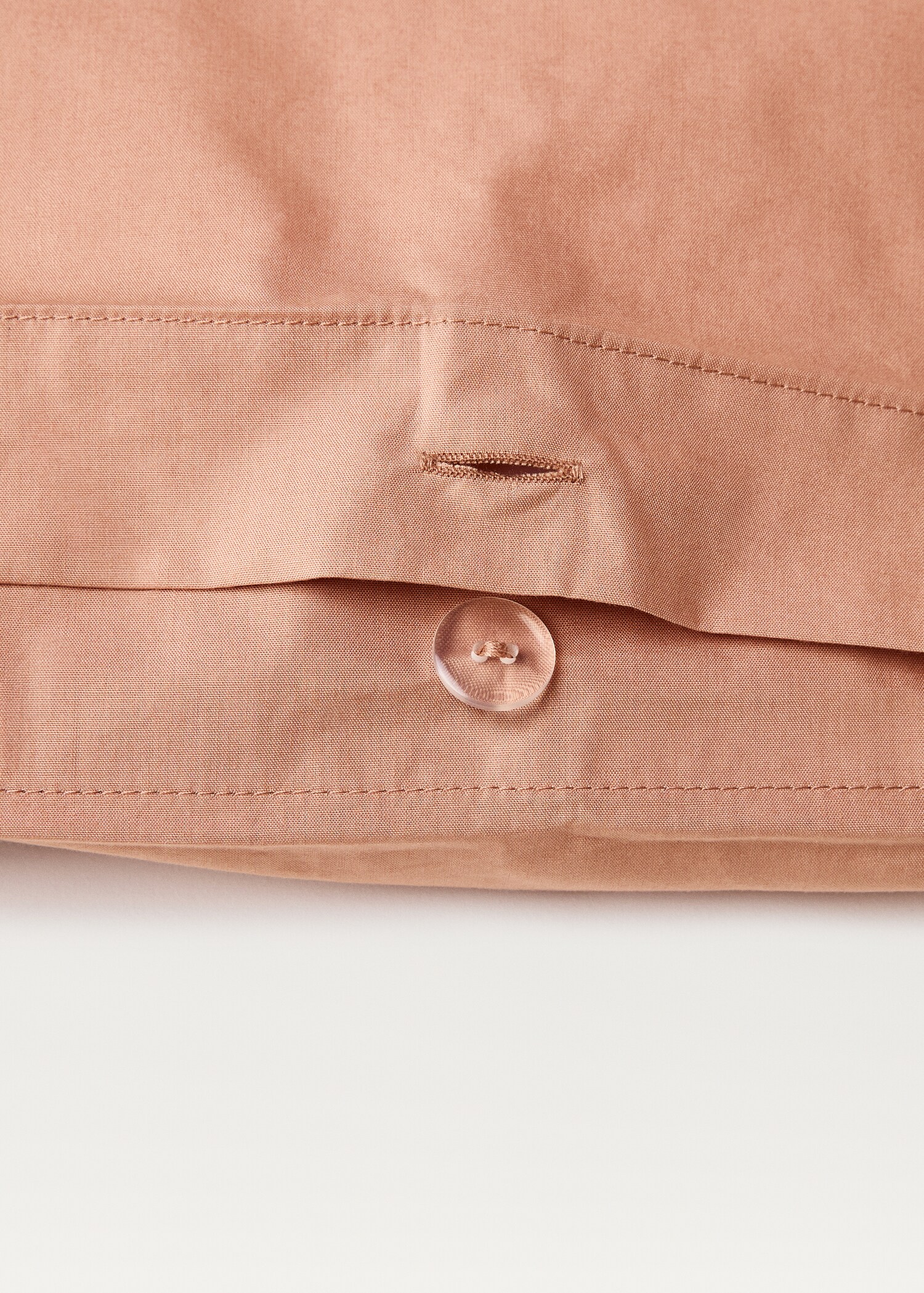 Percale cotton duvet cover Single bed - Details of the article 2