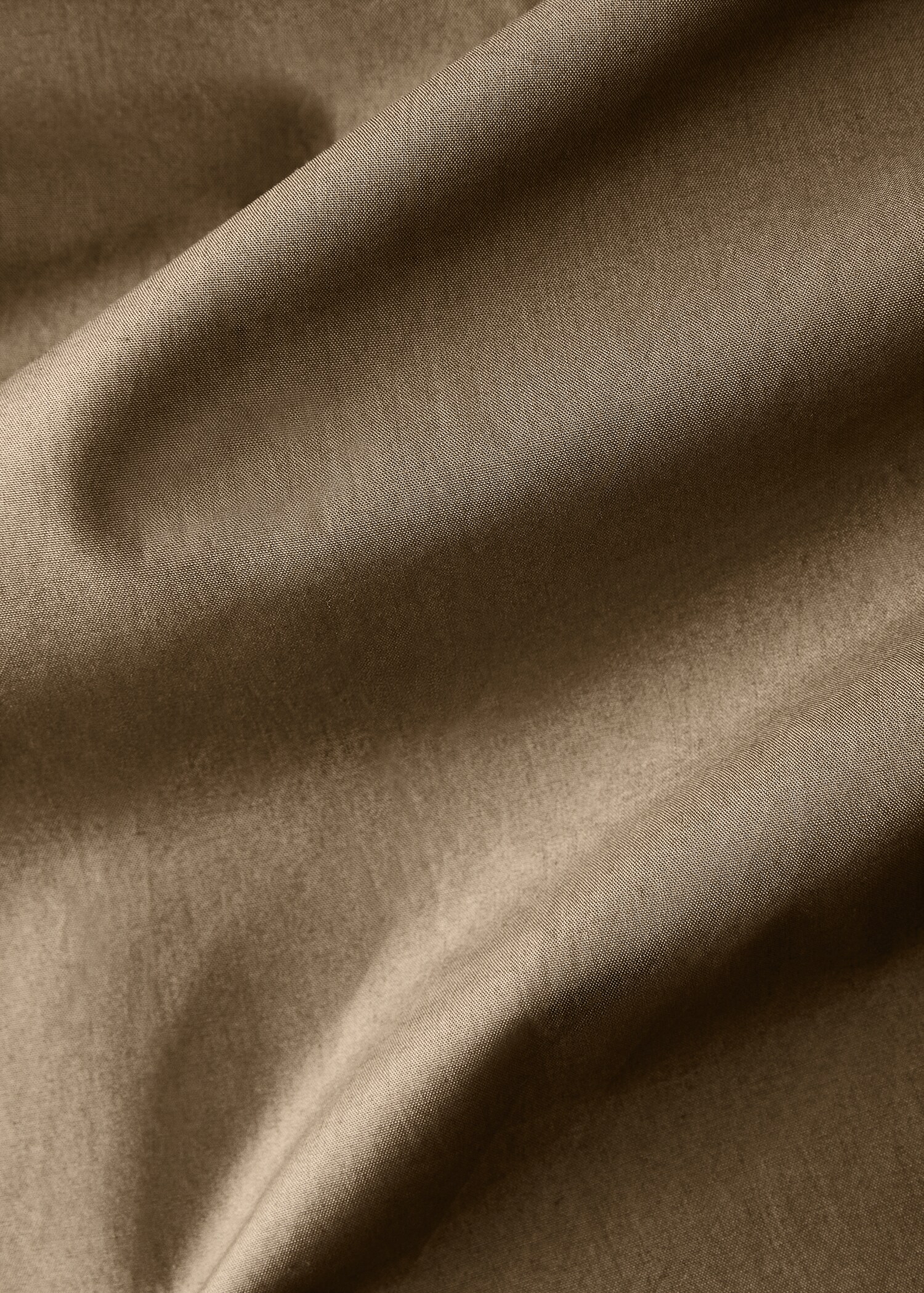 Percale cotton duvet cover Single bed - Medium plane