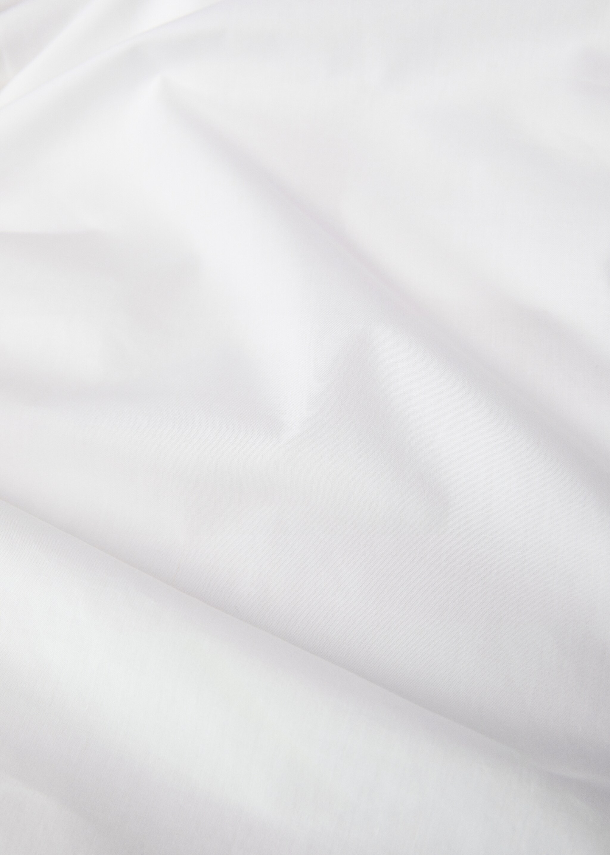 Funda nòrdica cotó percala overlock llit 90 cm - Detall de l'article 2, Marró mitjà. Ref: 87002983-00.